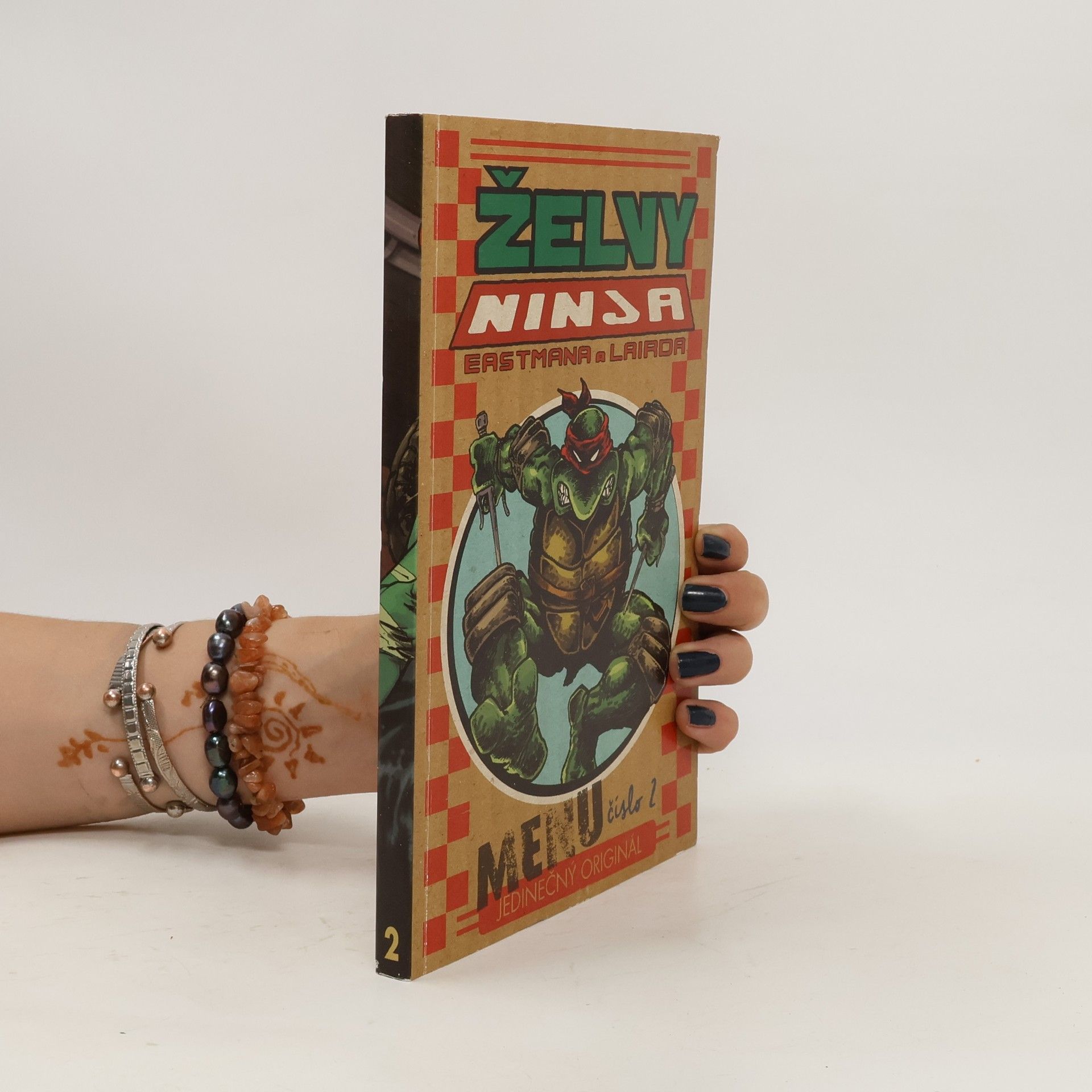 Kevin B. Eastman Želvy Ninja Eastmana a Lairda. Menu číslo 2