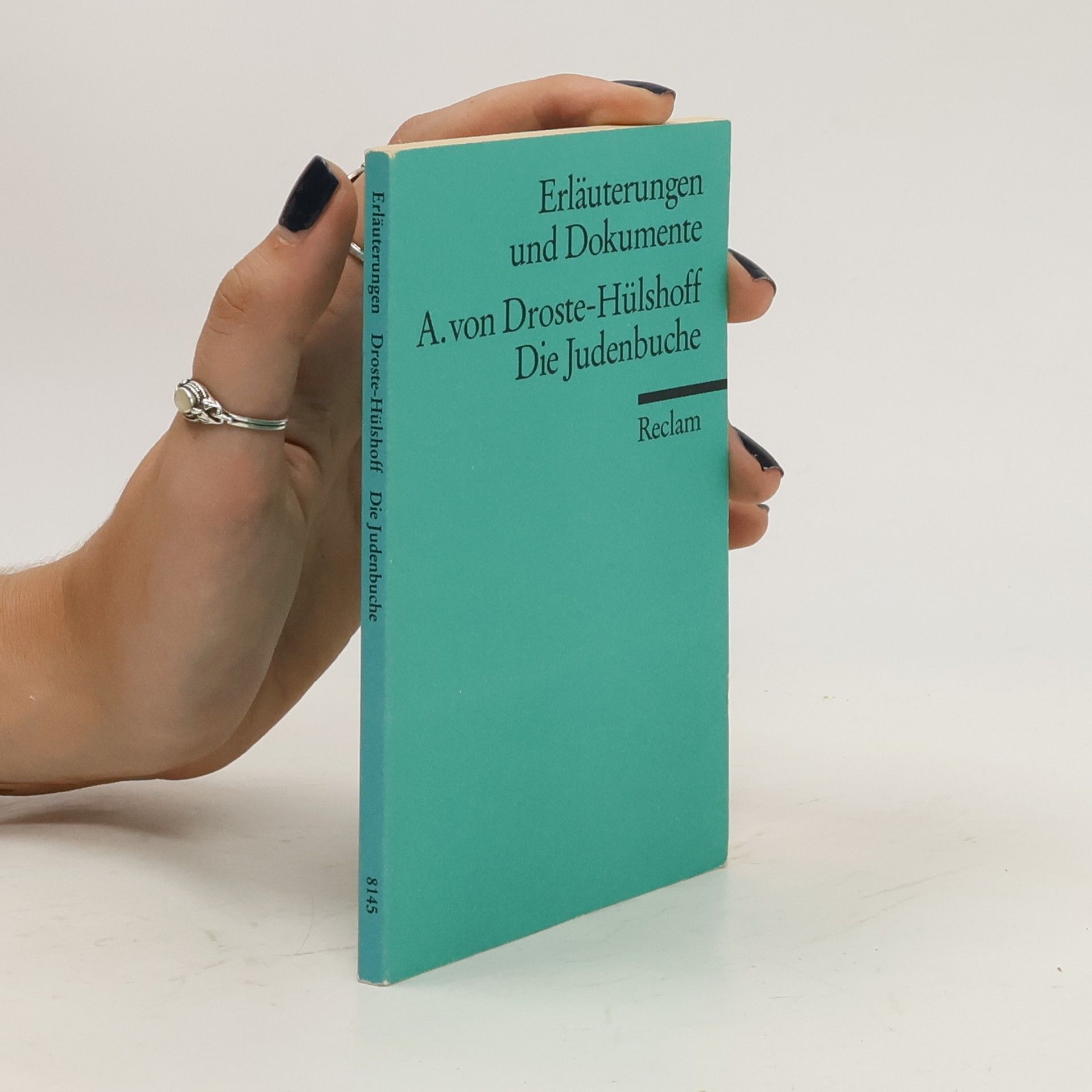 Walter Huge Annette von Droste-Hülshoff, Die Judenbuche