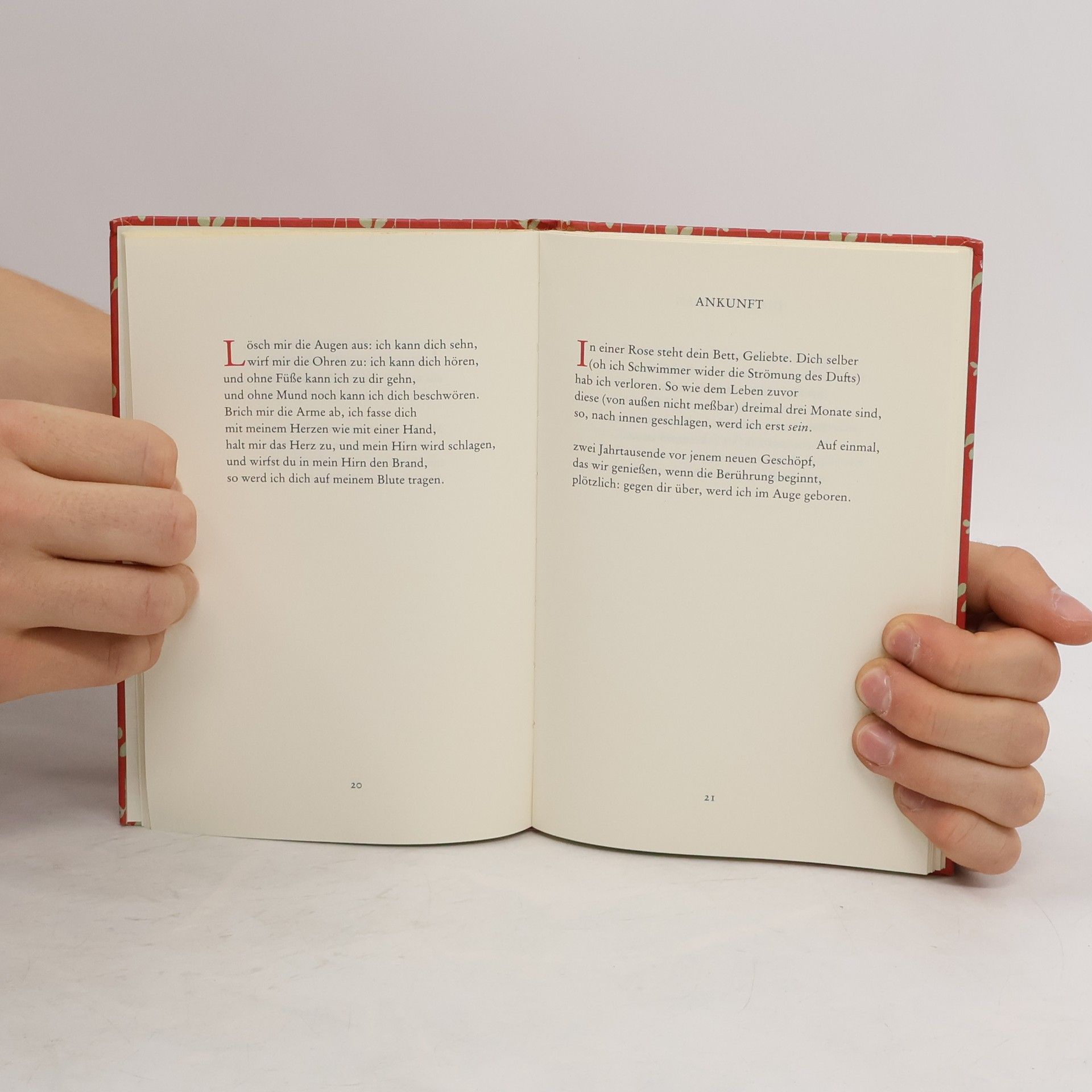 Rainer Maria Rilke Wie soll ich meine Seele halten