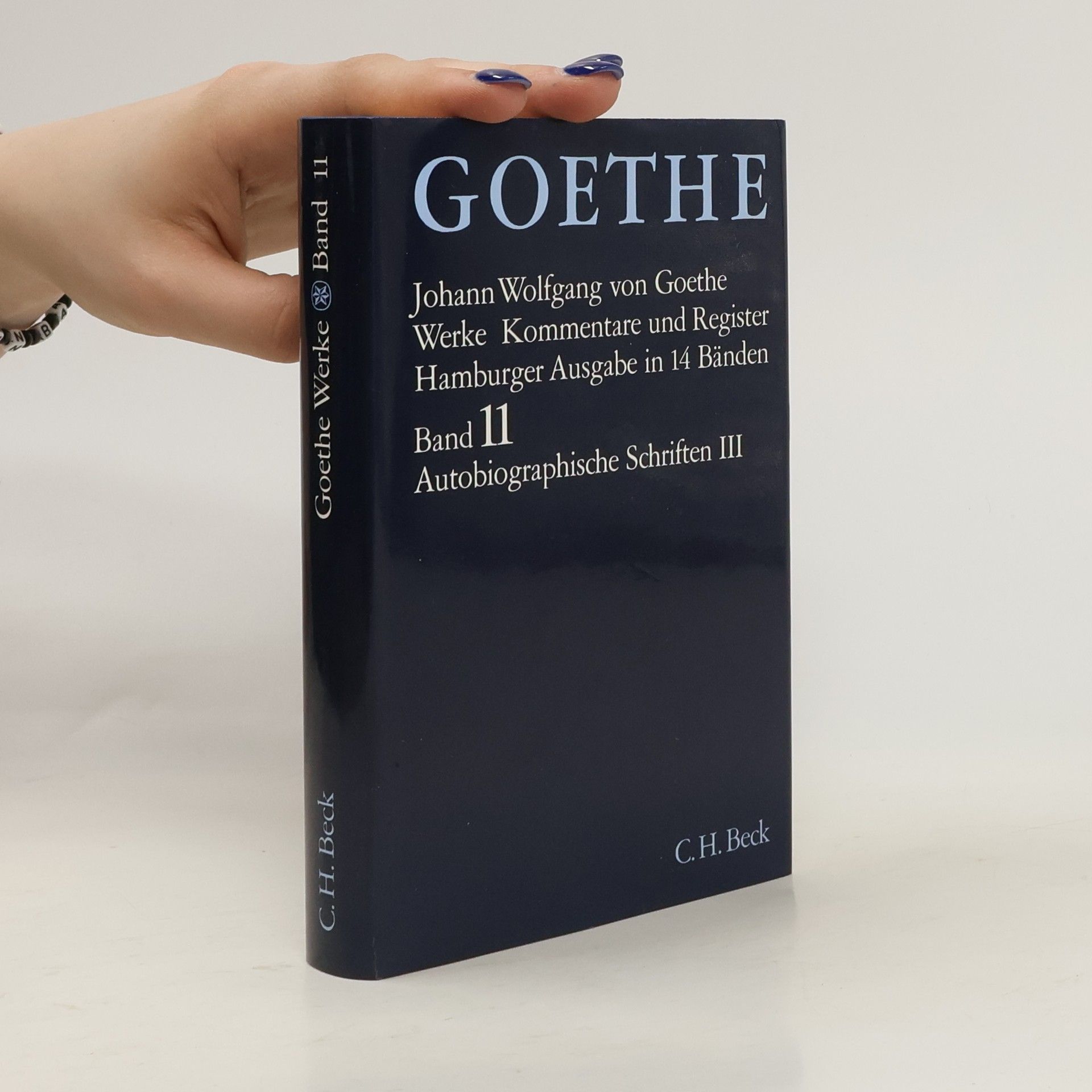 Johann Wolfgang von Goethe Autobiographische Schriften. Tl.3