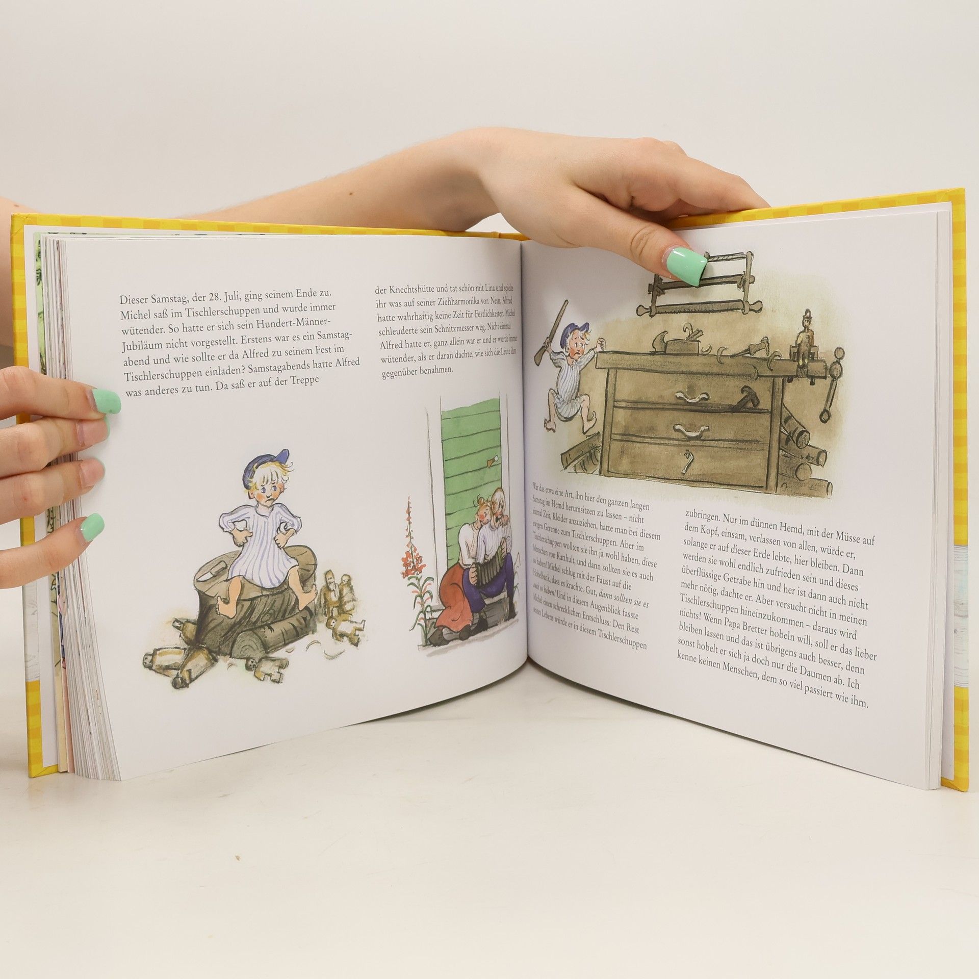 Astrid Lindgren Das große Bilderbuch von Michel aus Lönneberga