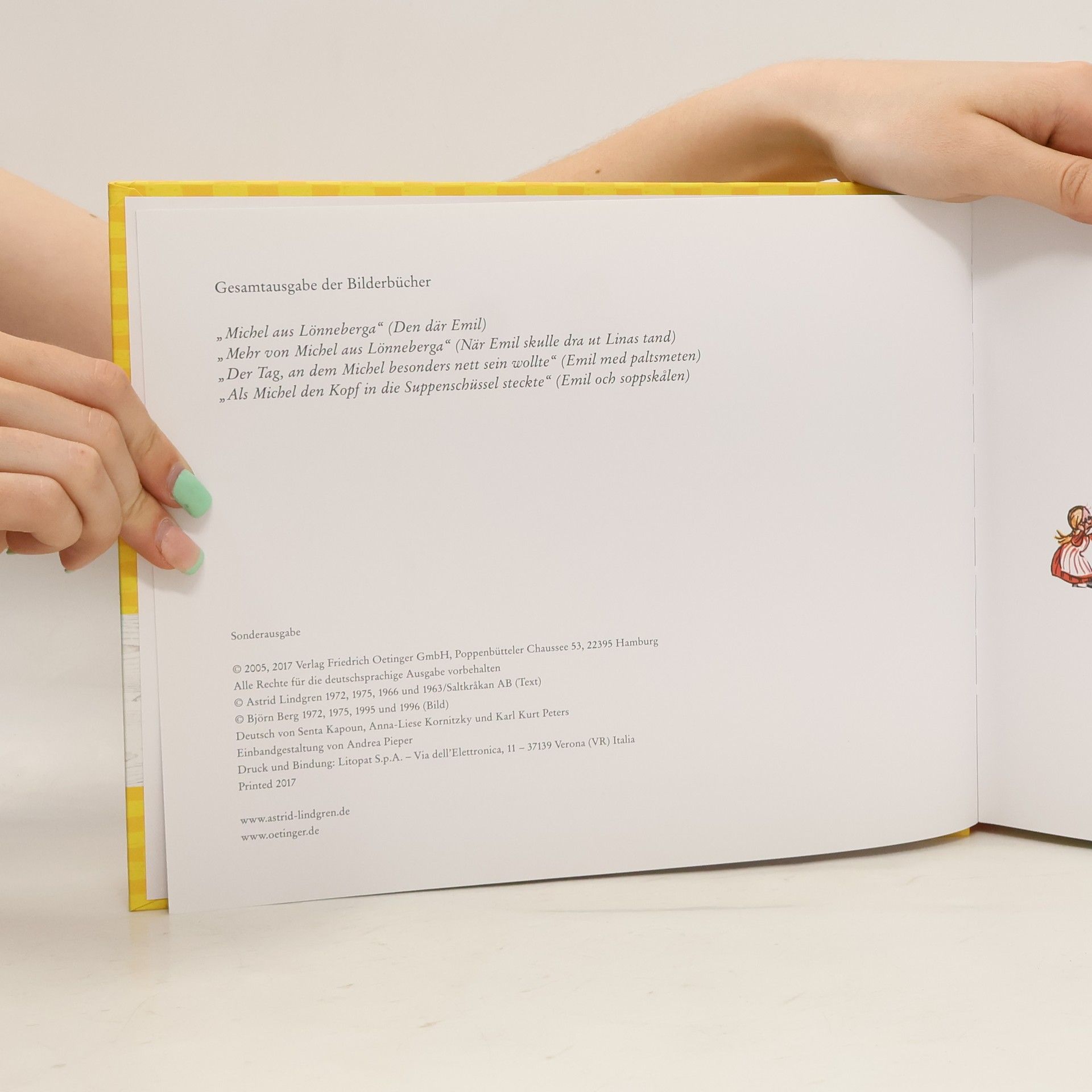 Astrid Lindgren Das große Bilderbuch von Michel aus Lönneberga