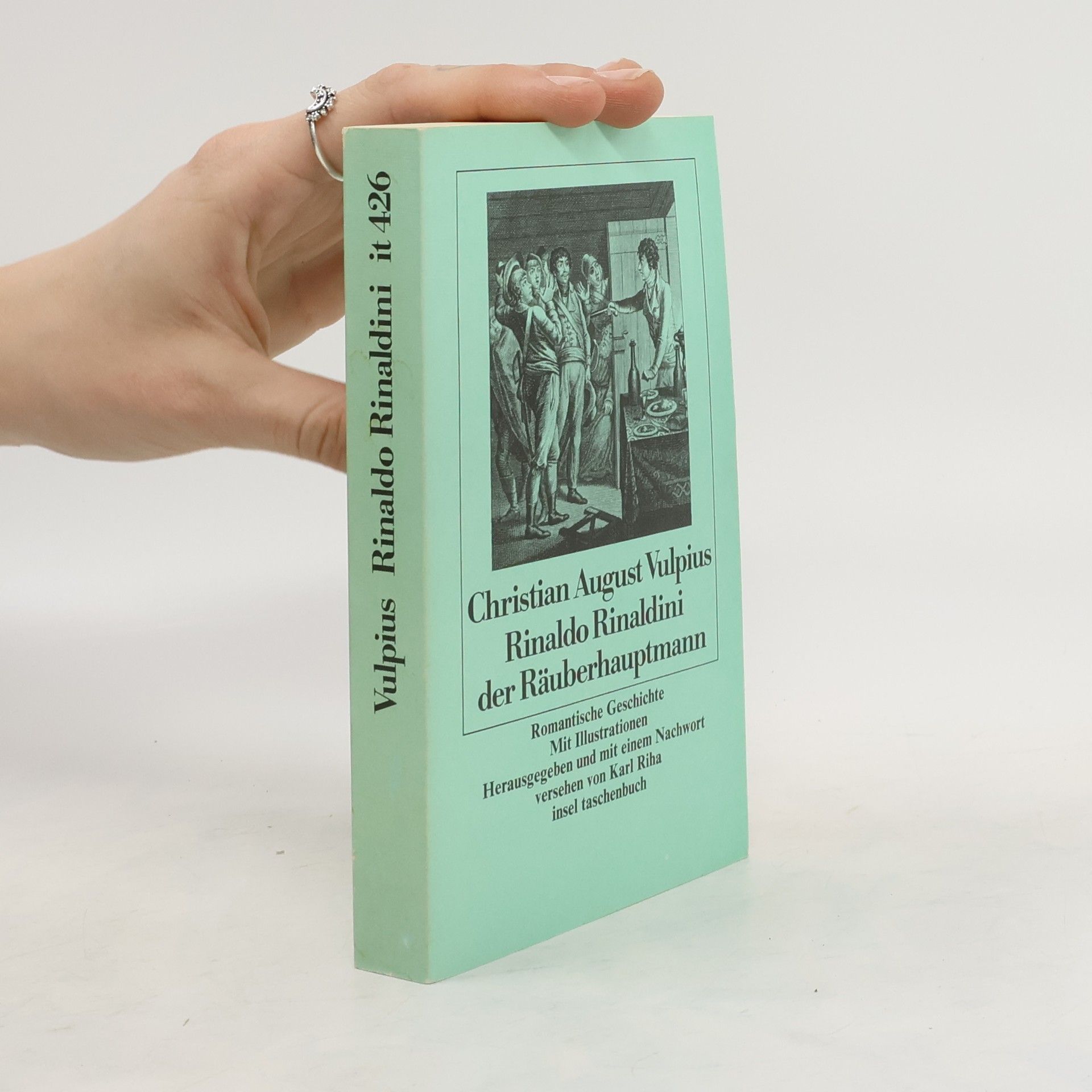 Christian August Vulpius Rinaldo Rinaldini der Räuberhauptmann