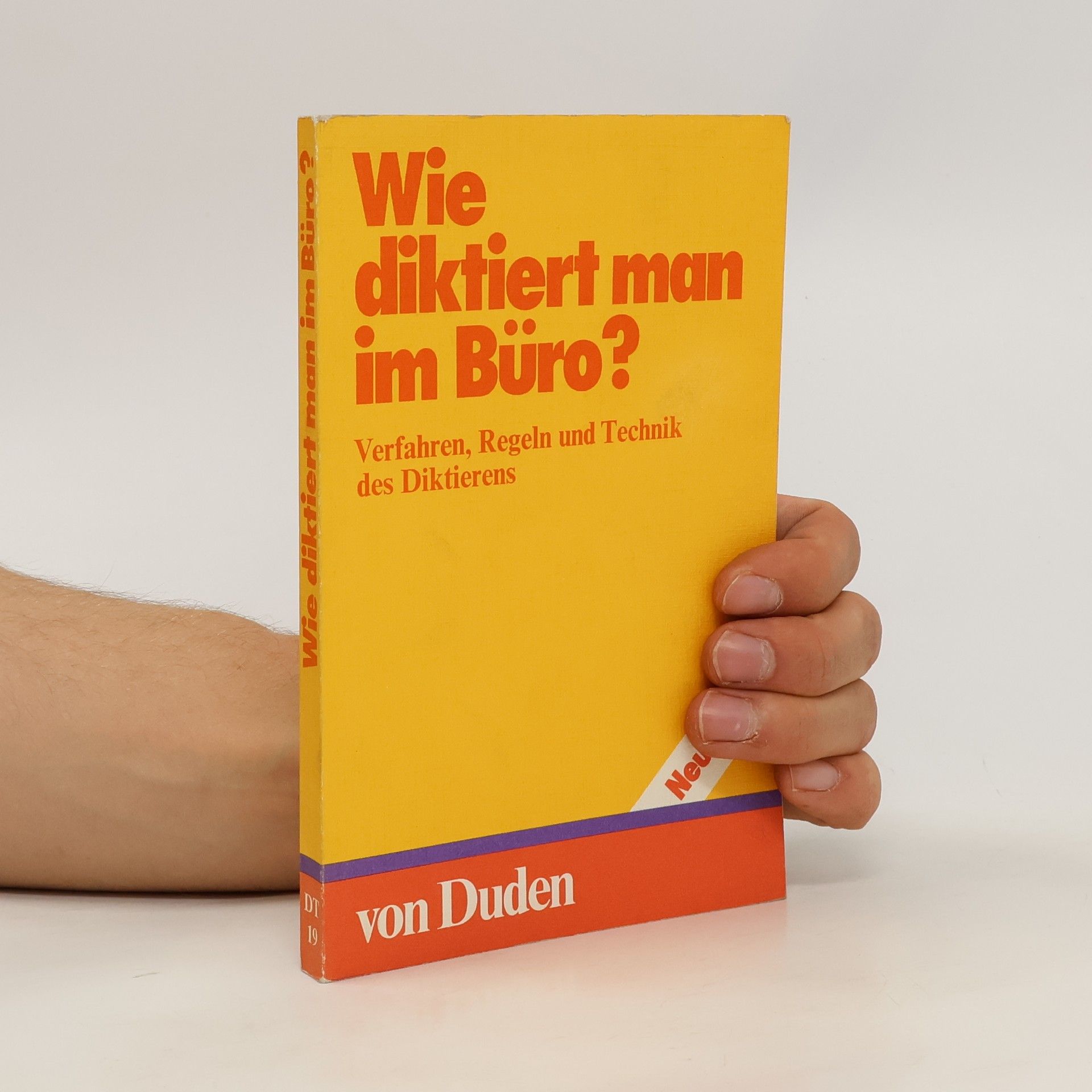 Wolfgang Manekeller Duden "Wie diktiert man im Büro?"