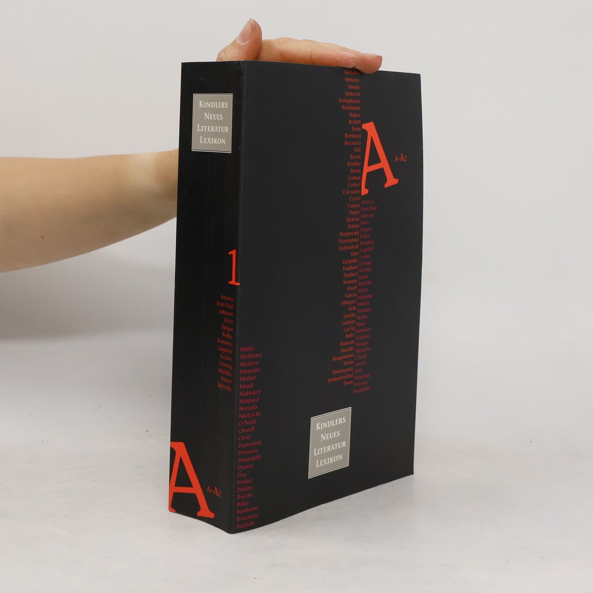 Walter Jens Kindlers neues Literatur Lexikon, Band 1. A-Az
