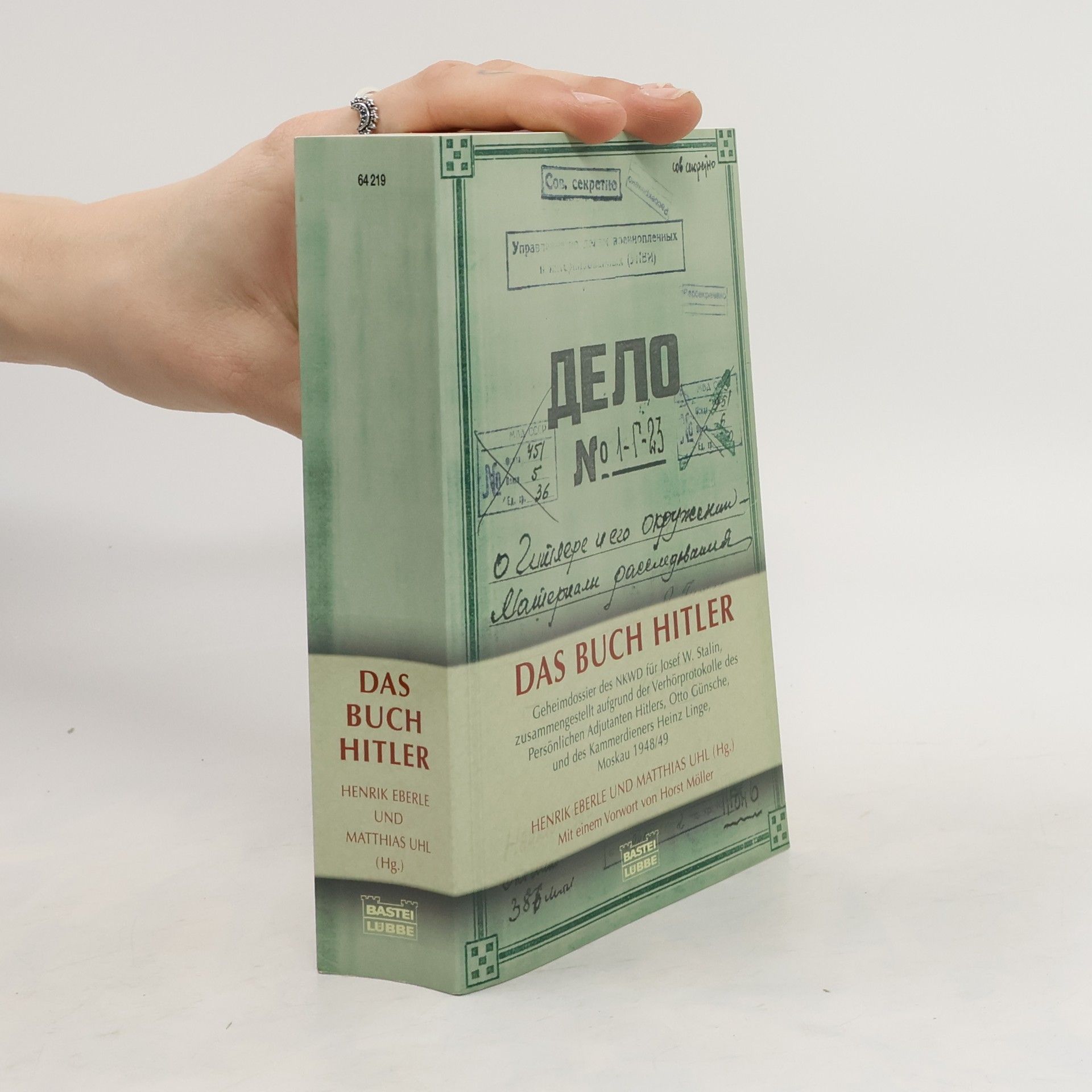 Henrik Eberle Das Buch Hitler