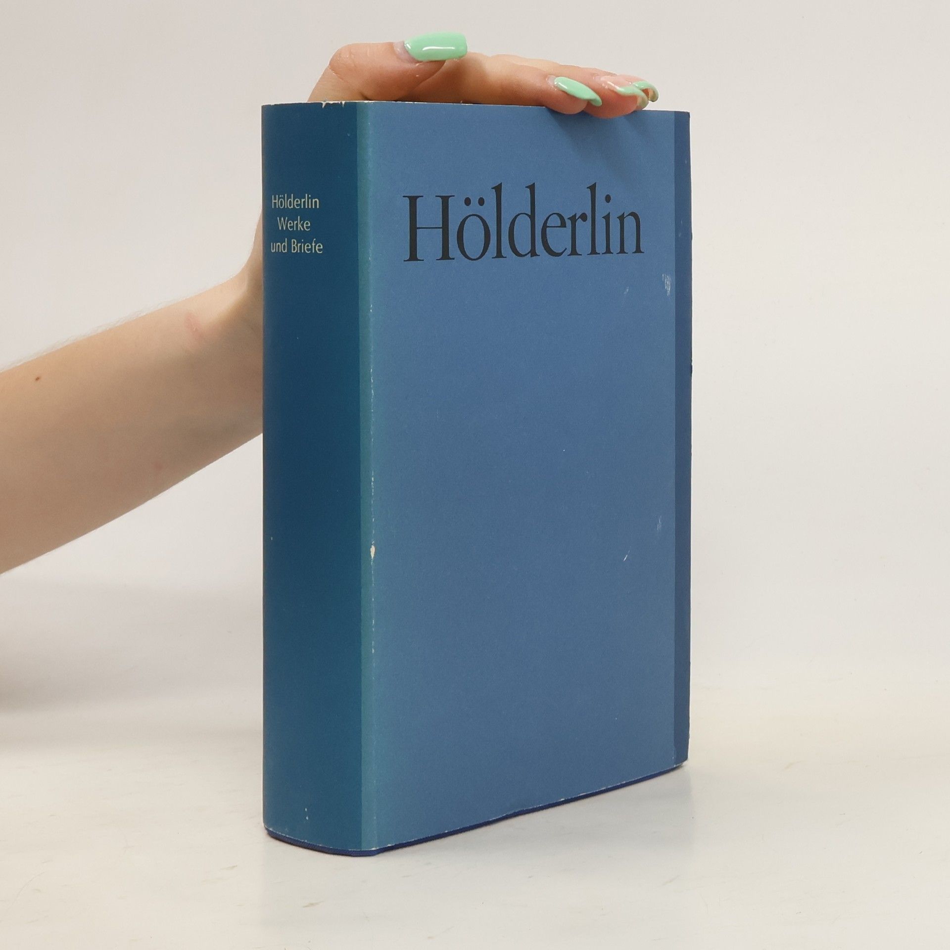 Friedrich Beißner Hölderlin Werke und Briefe
