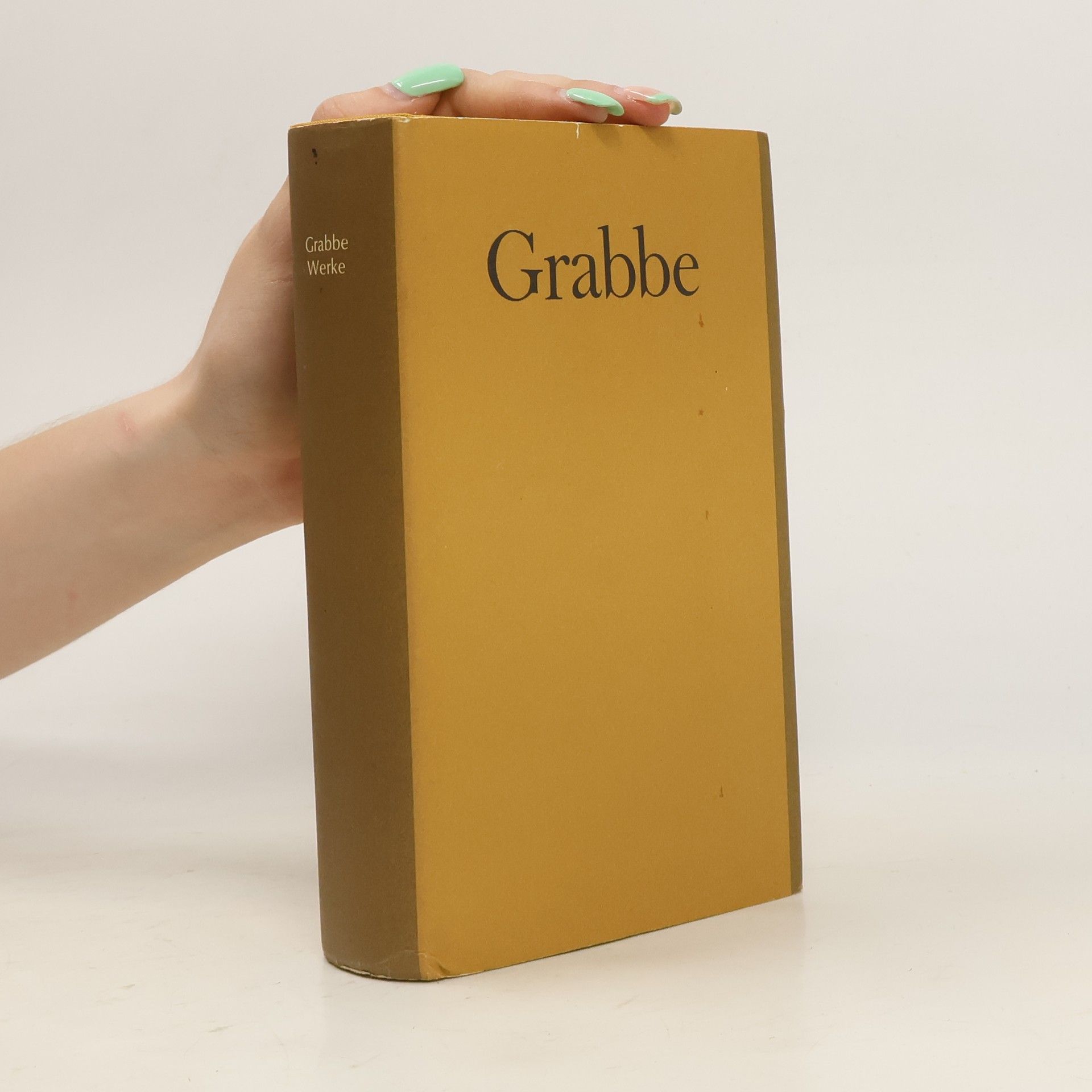 Christian Dietrich Grabbe Grabbe Werke
