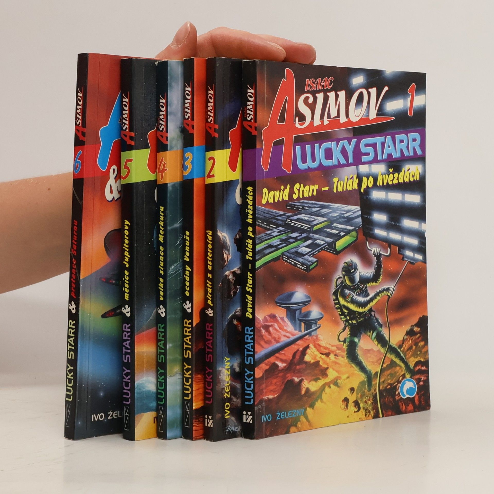 Isaac Asimov Lucky starr 1.-6.díl