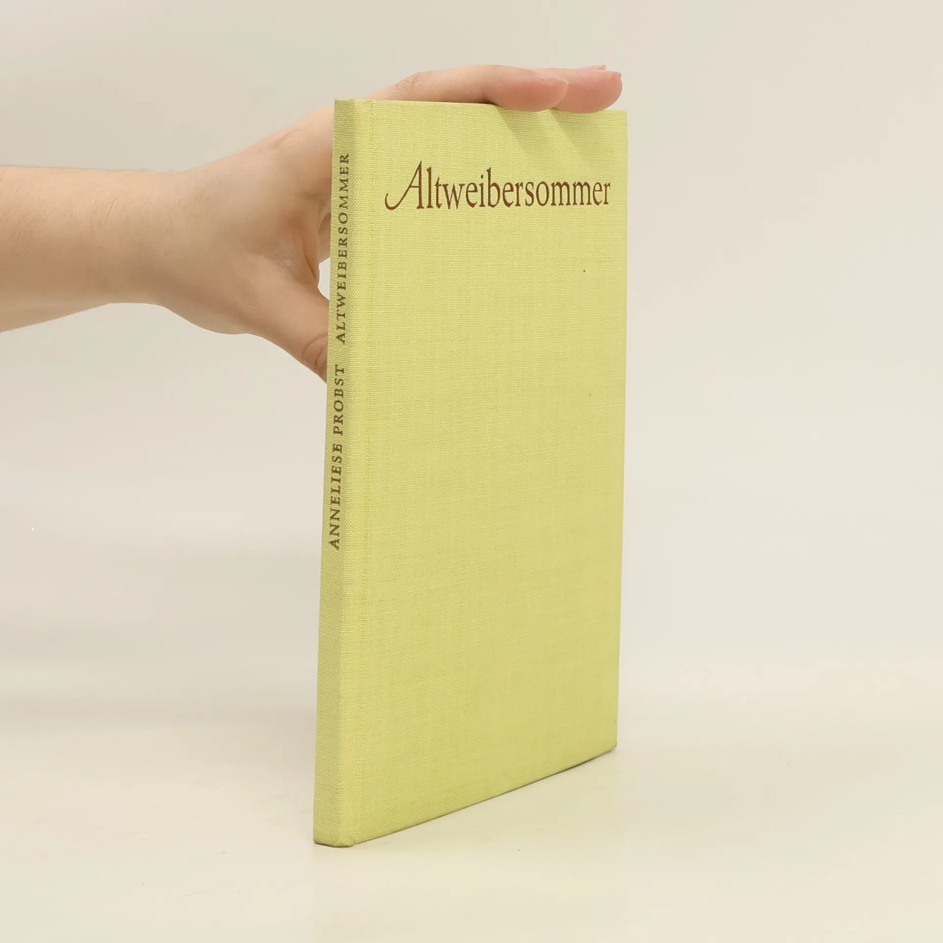 Altweibersommer  | Book | Hardcover | Anneliese Probst | DE