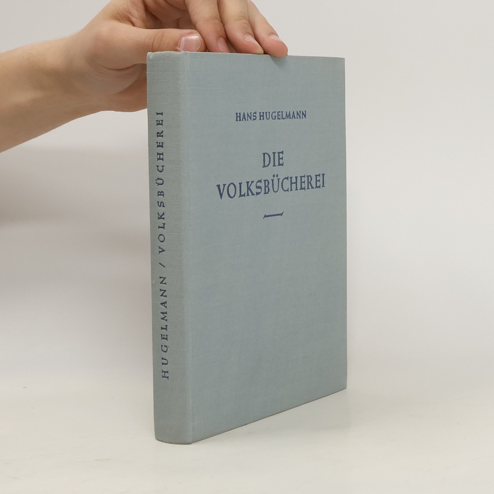 Hans Hugelmann Die Volksbücherei
