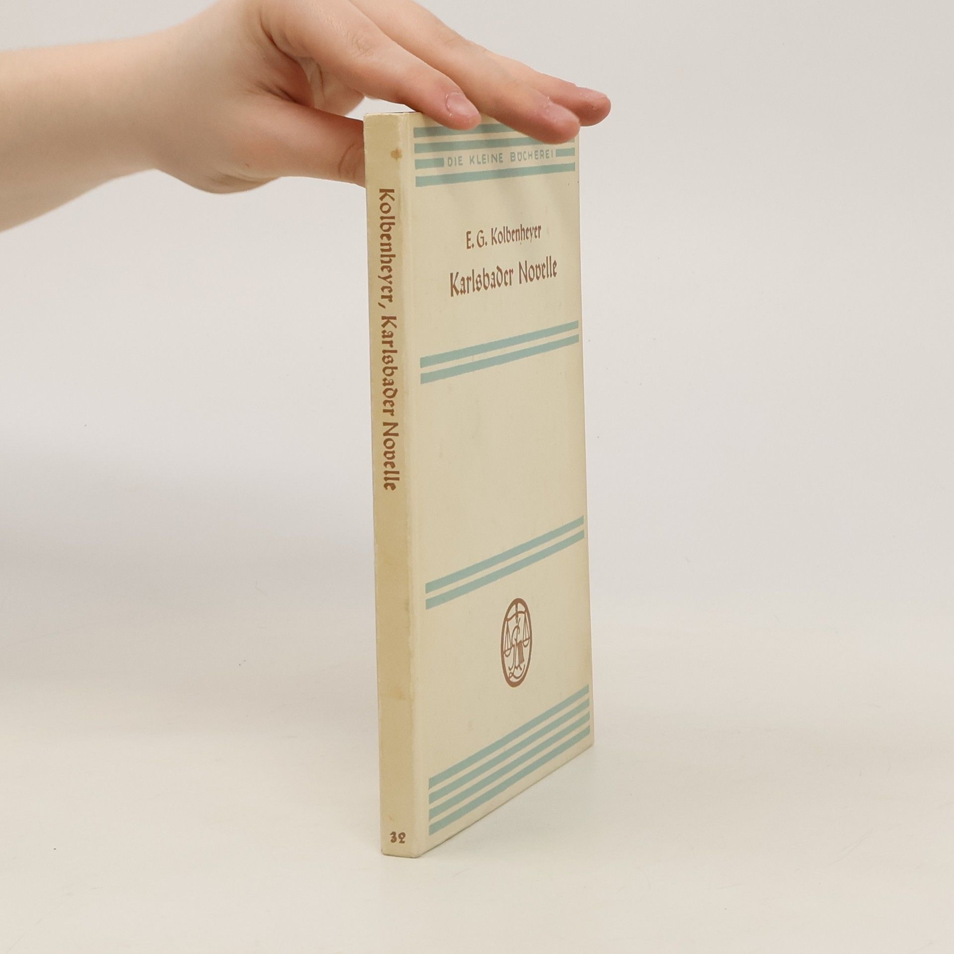 Erwin Guido Kolbenheyer Karlsbader Novelle