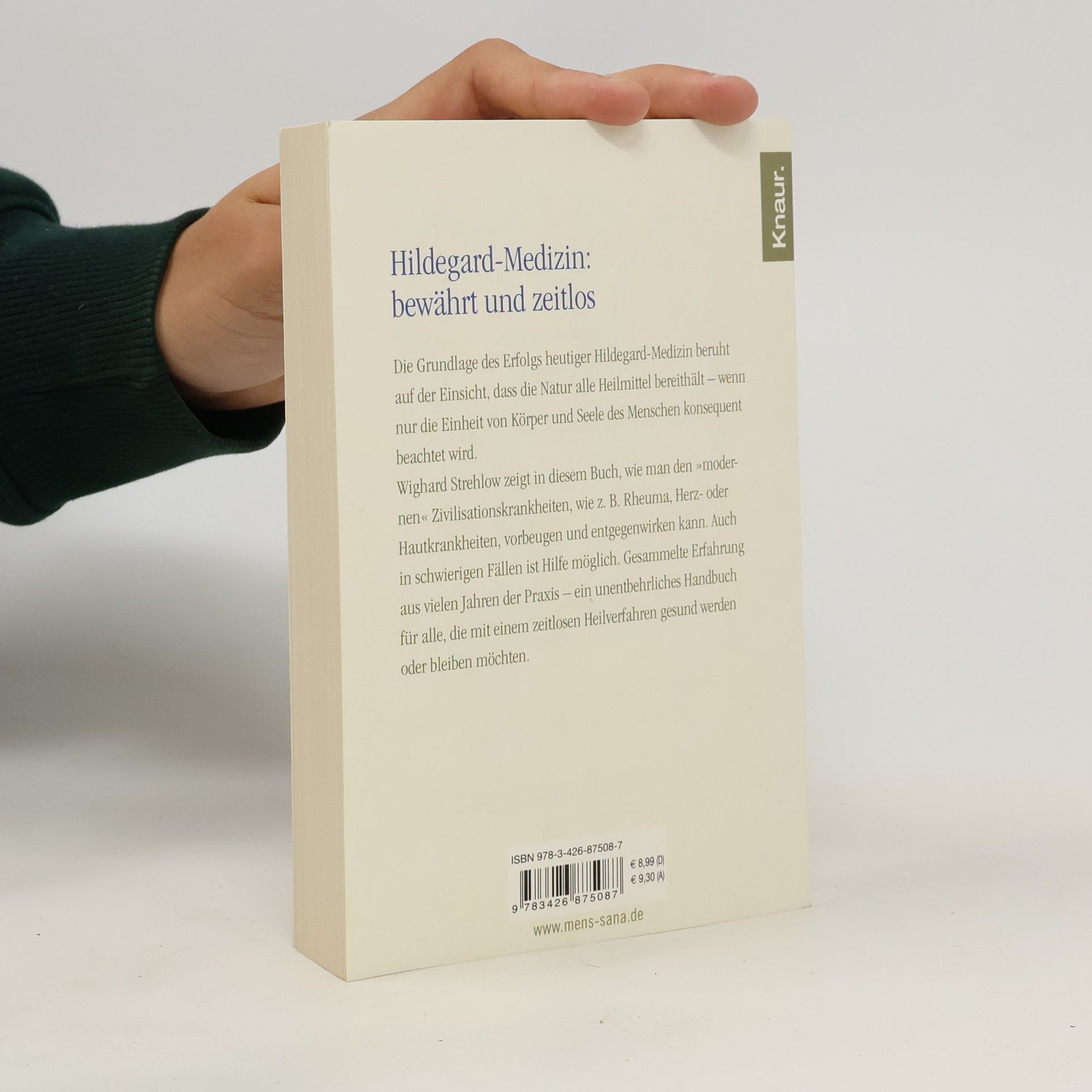 Wighard Strehlow Das Hildegard-Gesundheitsprogramm