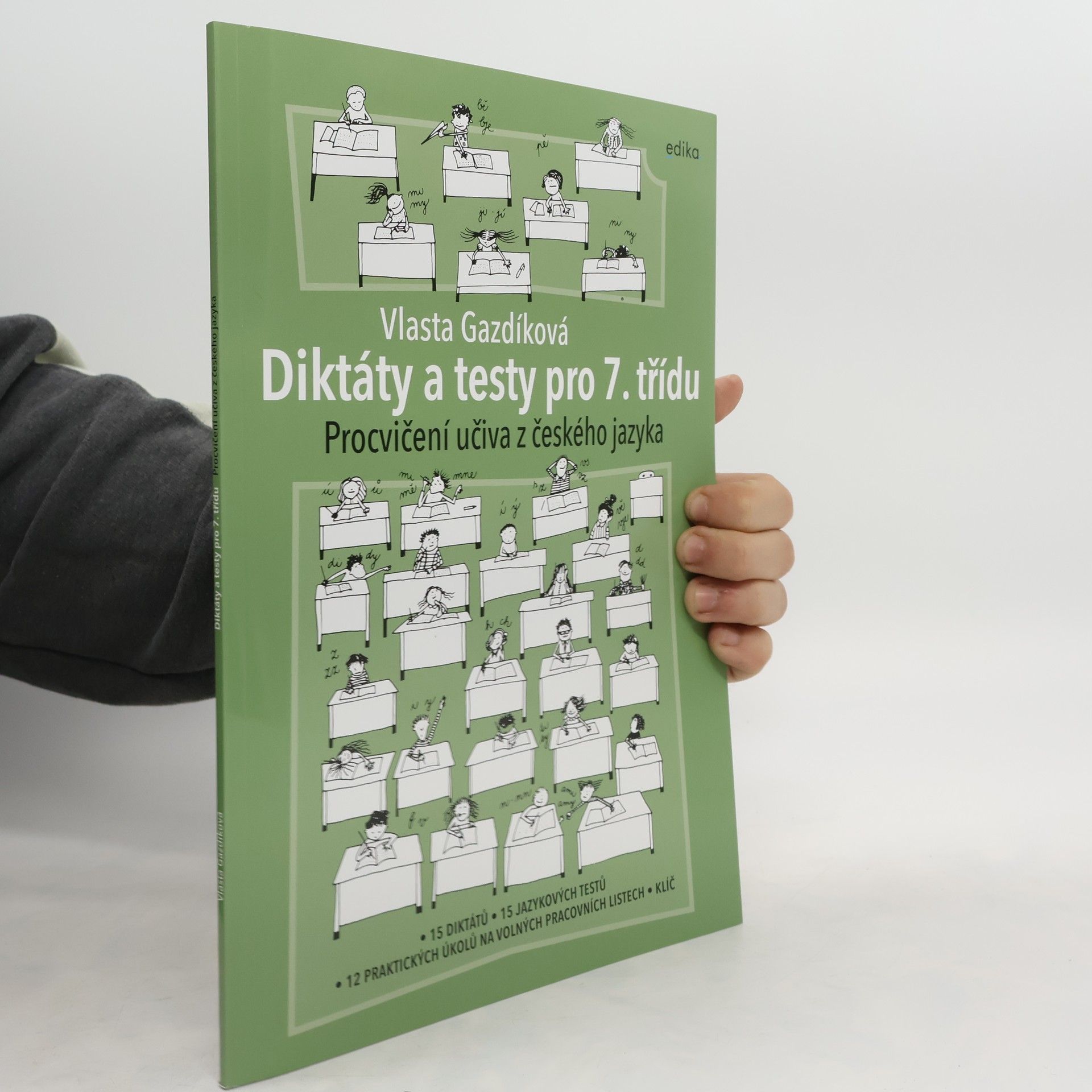 Vlasta Gazdíková Diktáty a testy pro 7. třídu