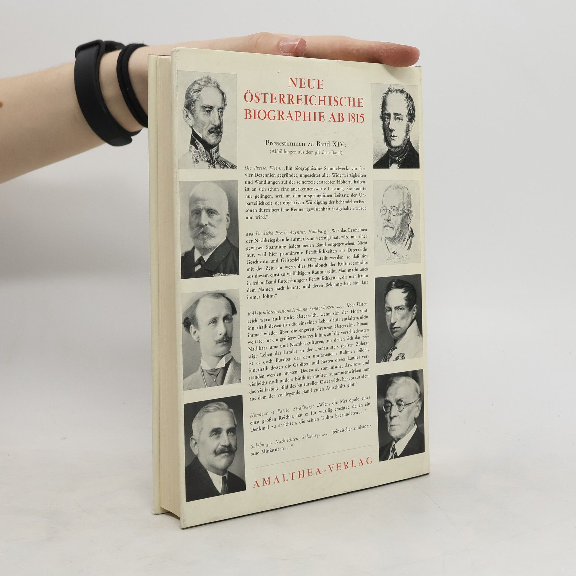 Autorenkollektiv Neue österreichische biographie ab 1815. Band XV