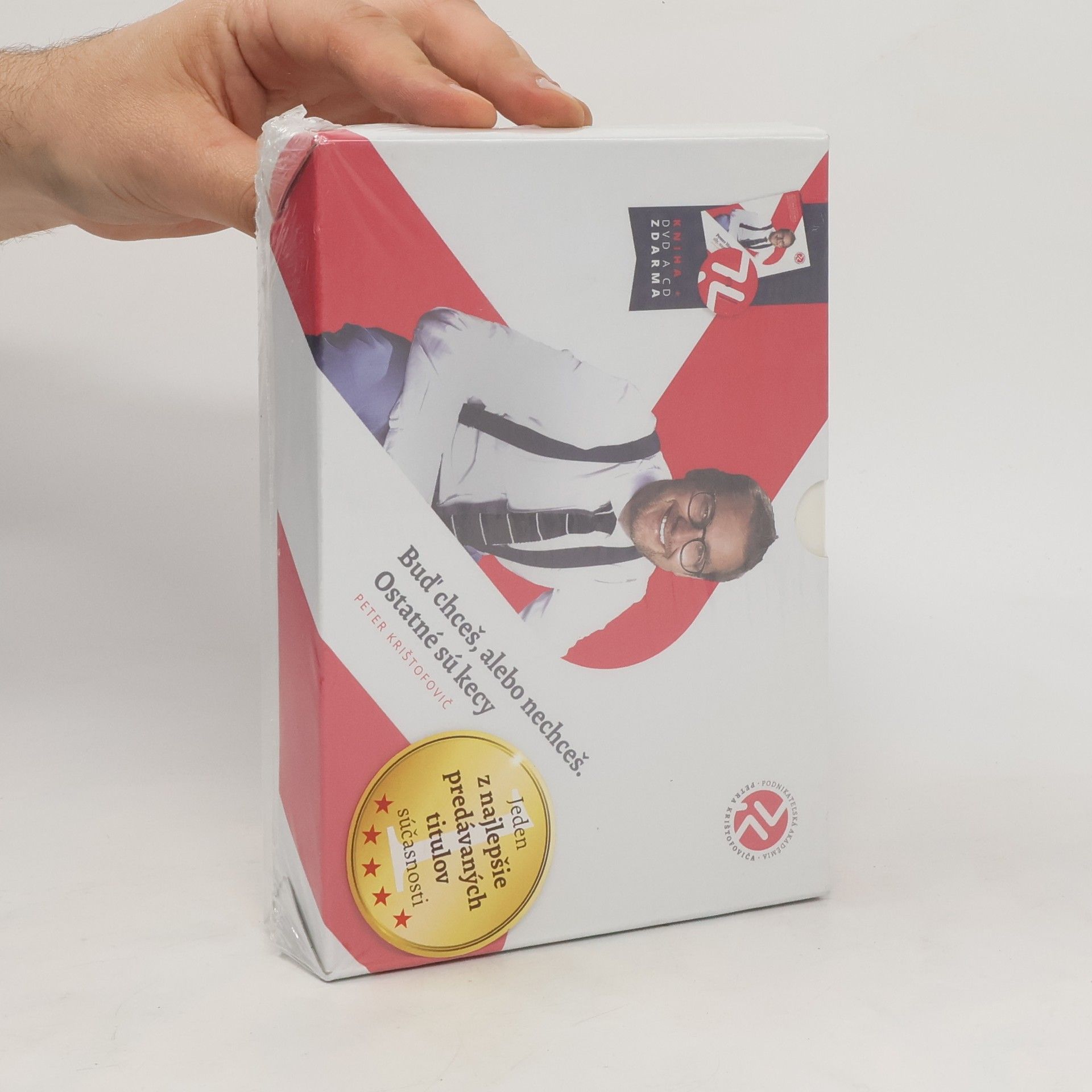 Peter Krištofovič Buď chceš, alebo nechceš. Ostatné sú kecy (Kniha + DVD a CD)
