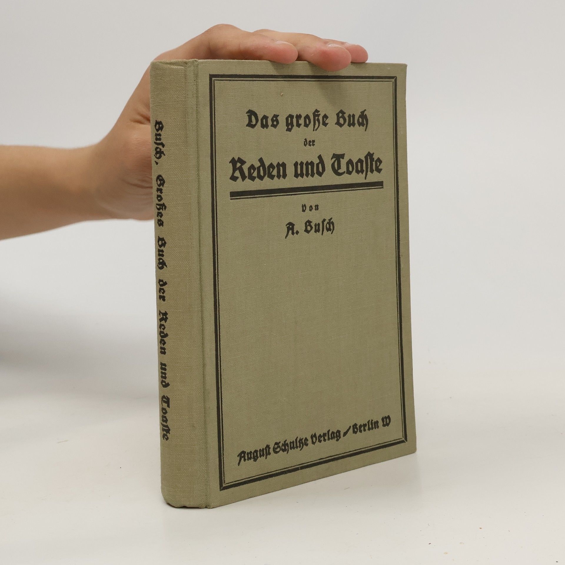 Auteurscollectief Das große Buch der Reden und Toaste