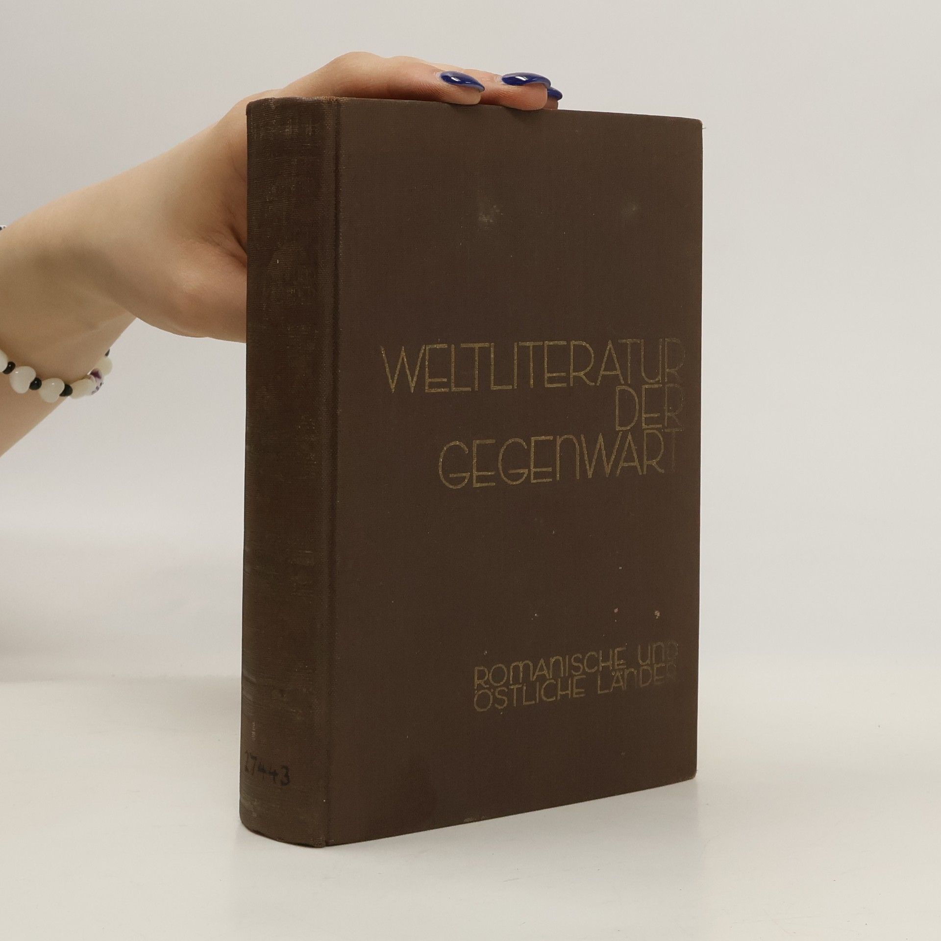 Autorenkollektiv Weltliteratur der Gegenwart 1890-1931