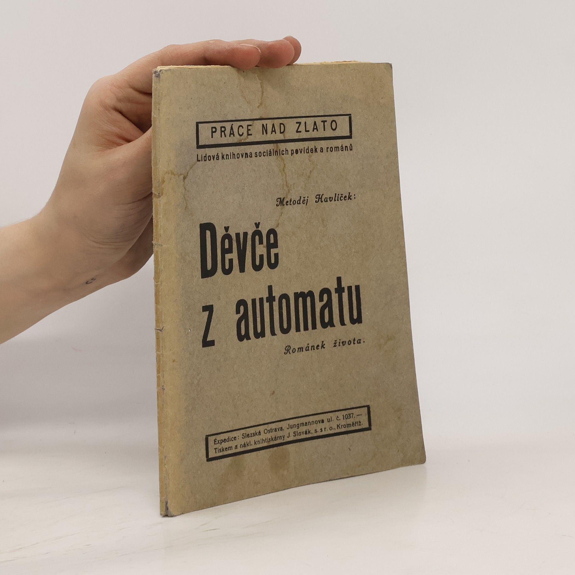 Metoděj Havlíček Děvče z automatu