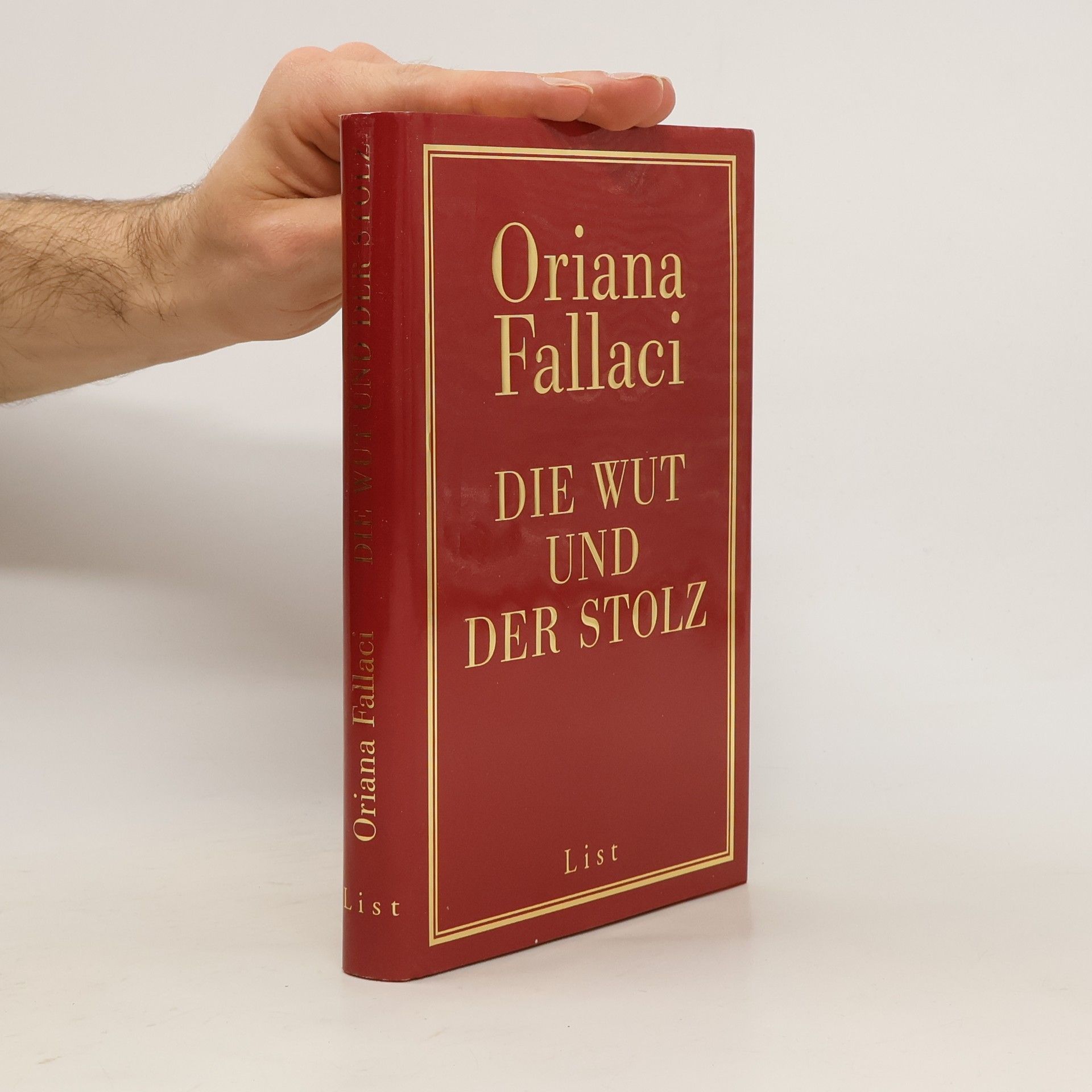 Oriana Fallaciová Die Wut und der Stolz