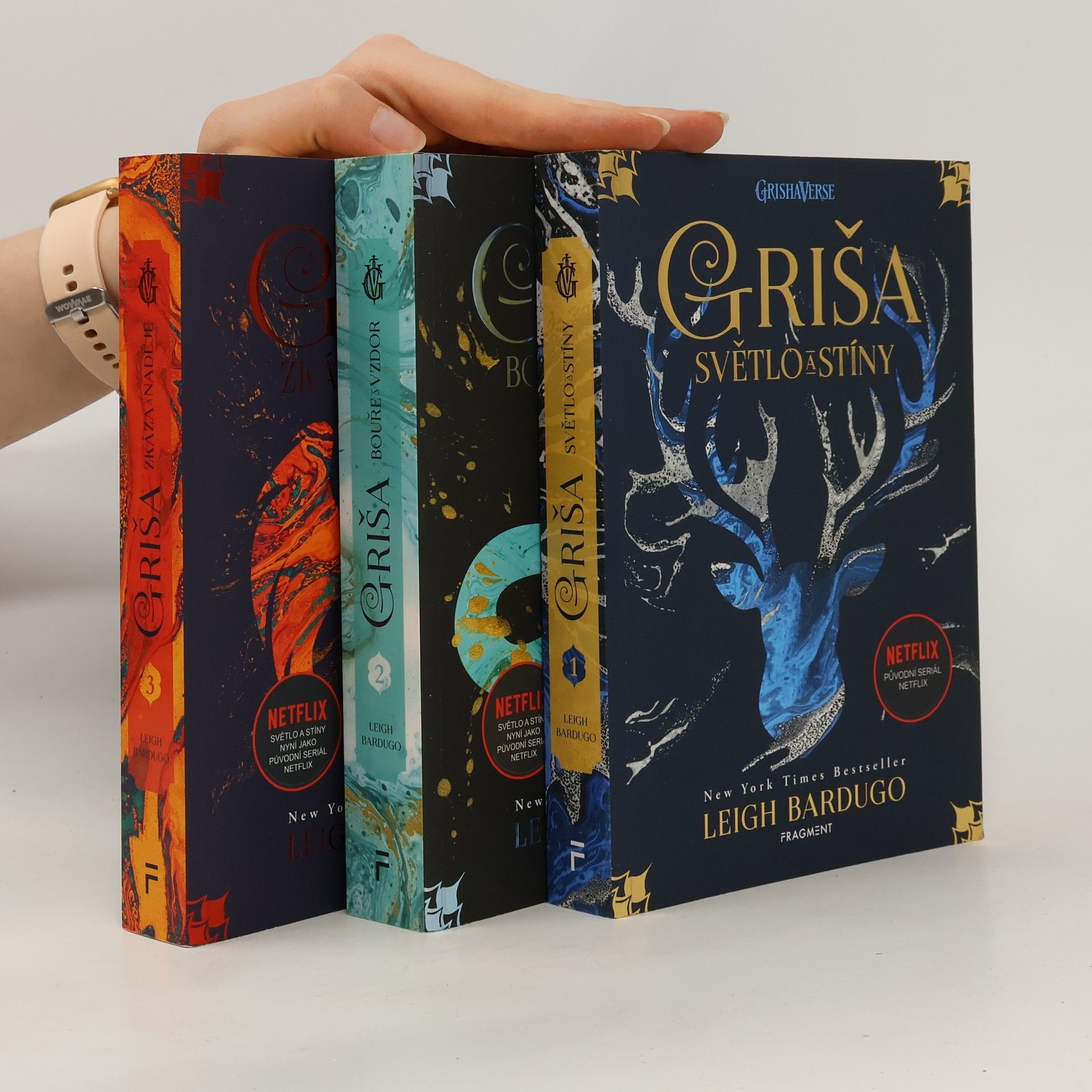 Leigh Bardugo Griša. Světlo a stíny. Bouře a vzdor. Zkáza a naděje