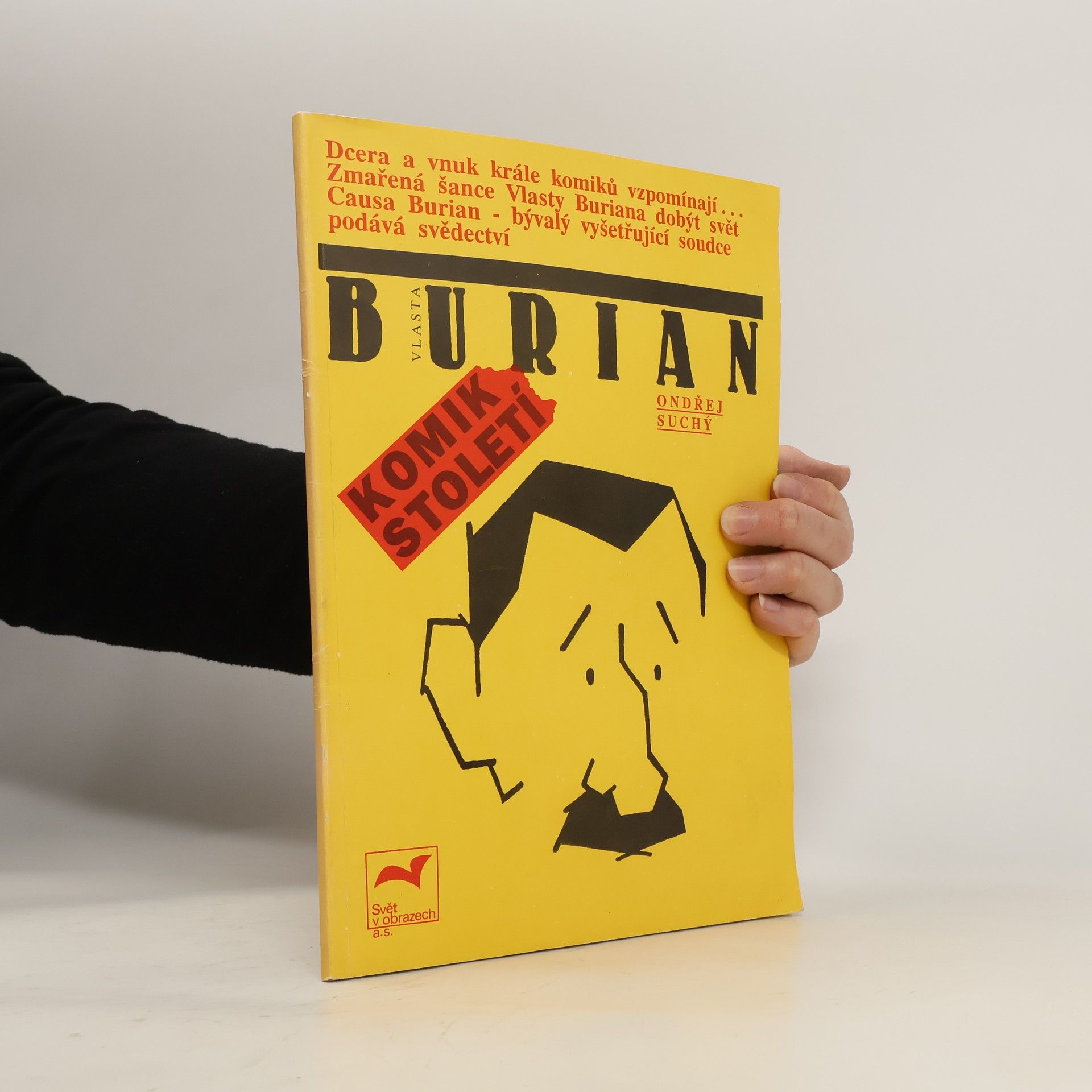 Ondřej Suchý Vlasta Burian. Komik století
