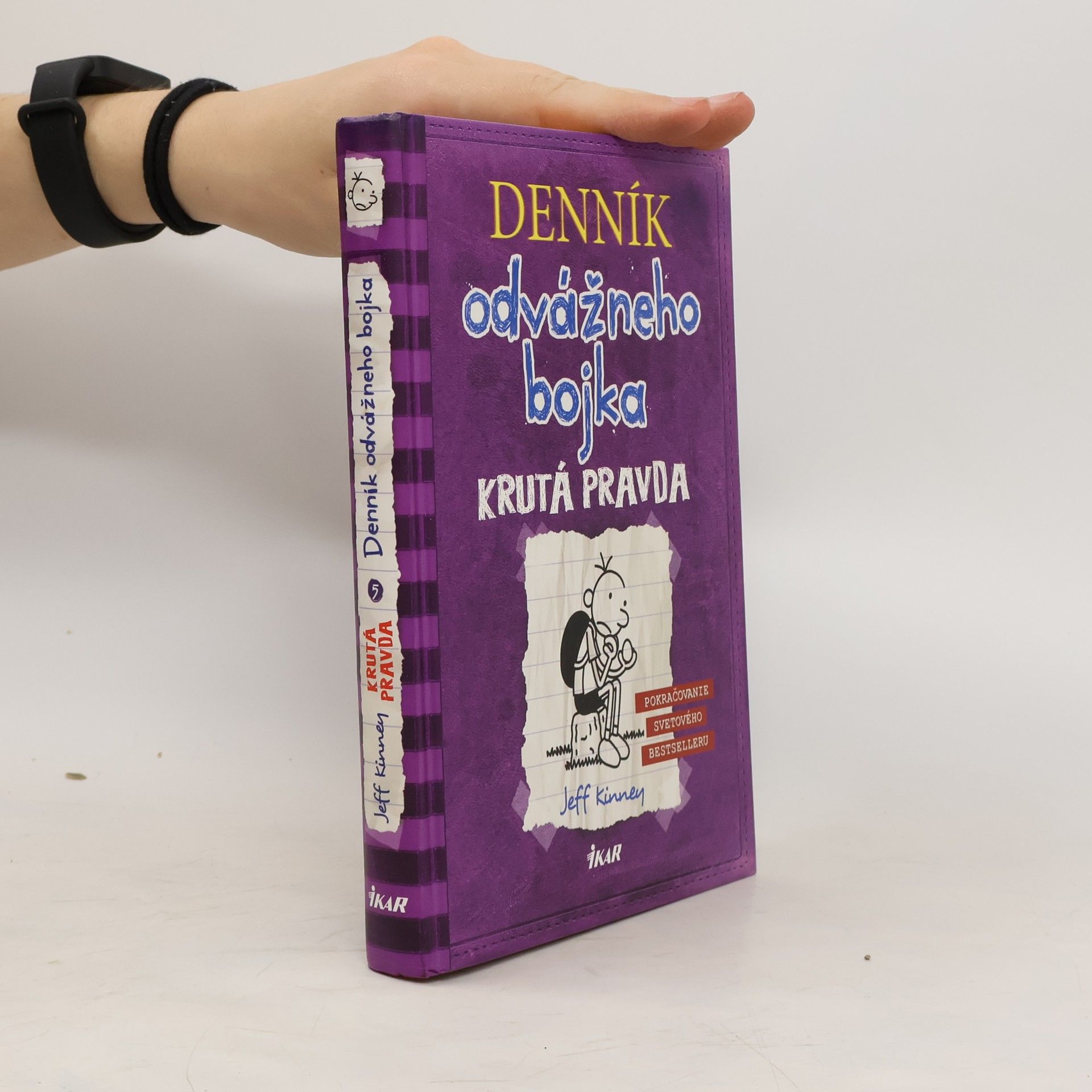 Jeff Kinney Denník odvážneho bojka 5. Krutá pravda