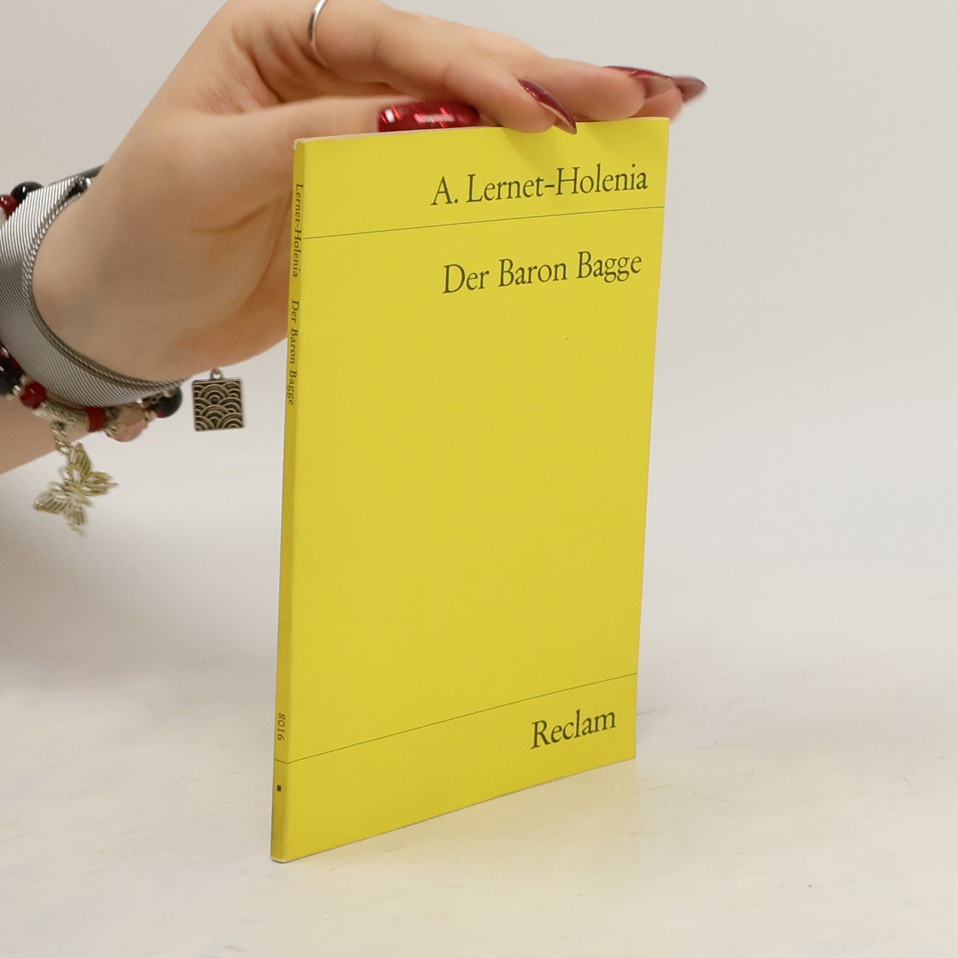 Alexander Lernet-Holenia Der Baron Bagge. Novelle.