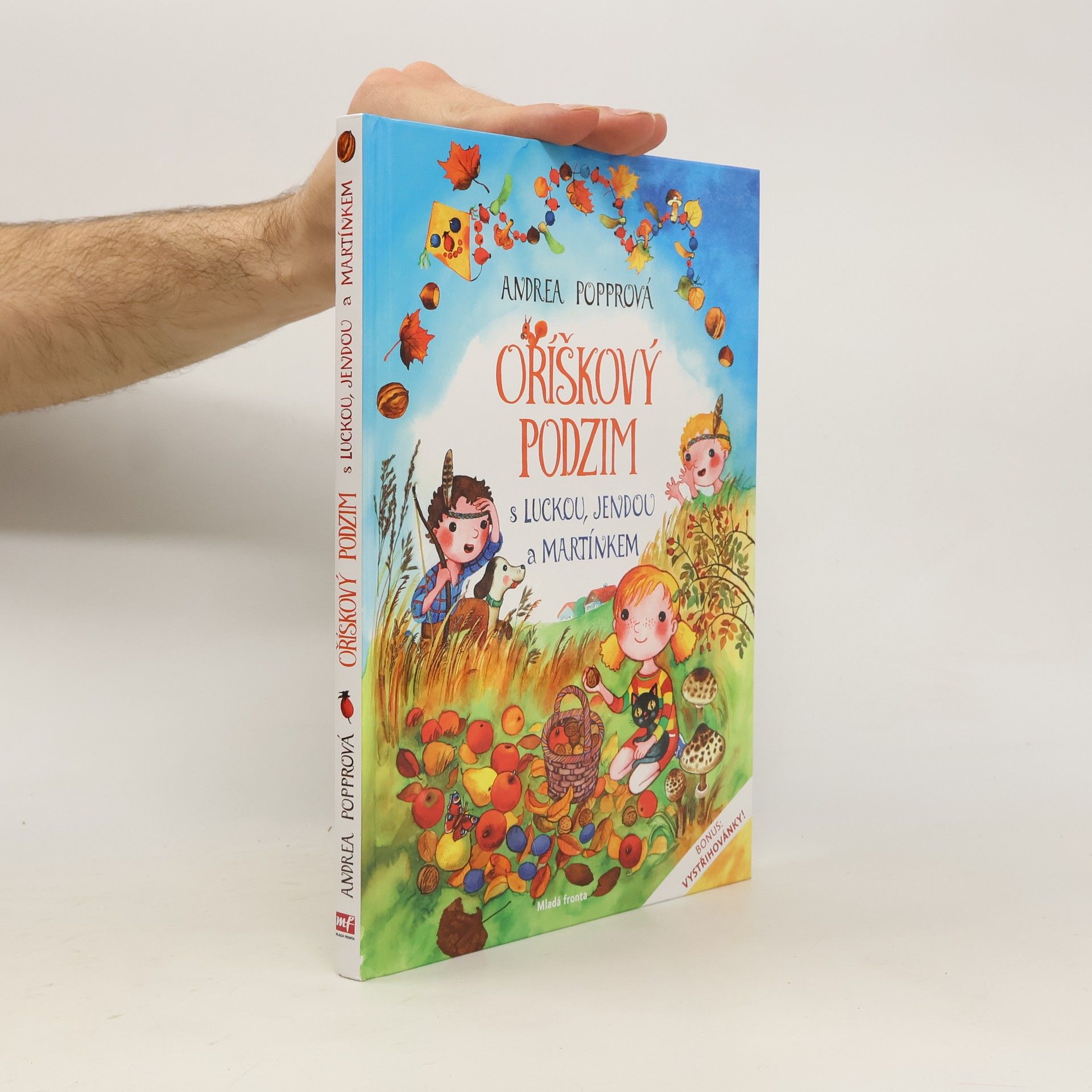 Andrea Popprová Oříškový podzim : s Luckou, Jendou a Martínkem