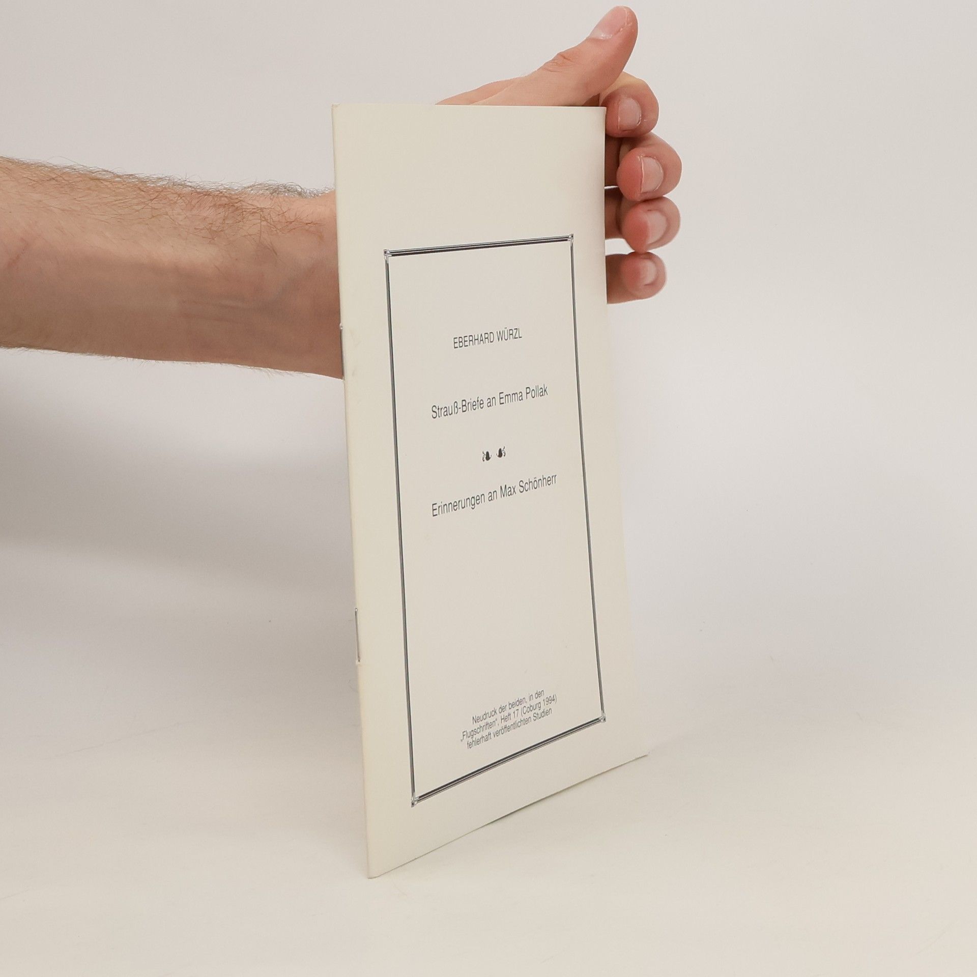 Strauß-Briefe an emma Pollak