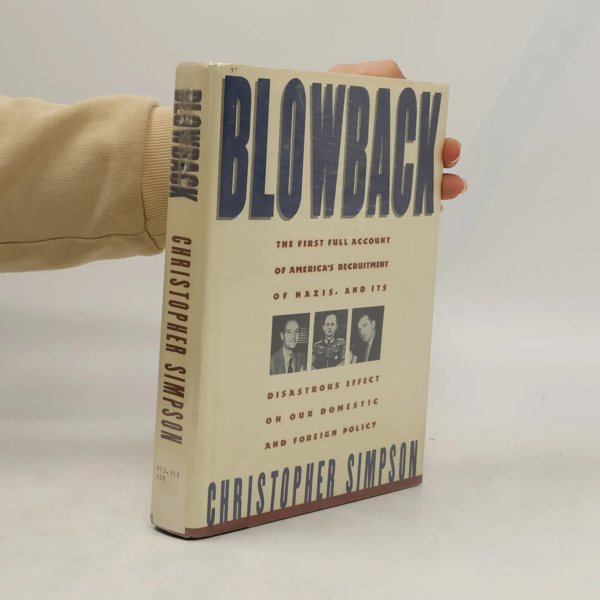 Blowback | Book | Hardcover | Christopher Simpson | EN