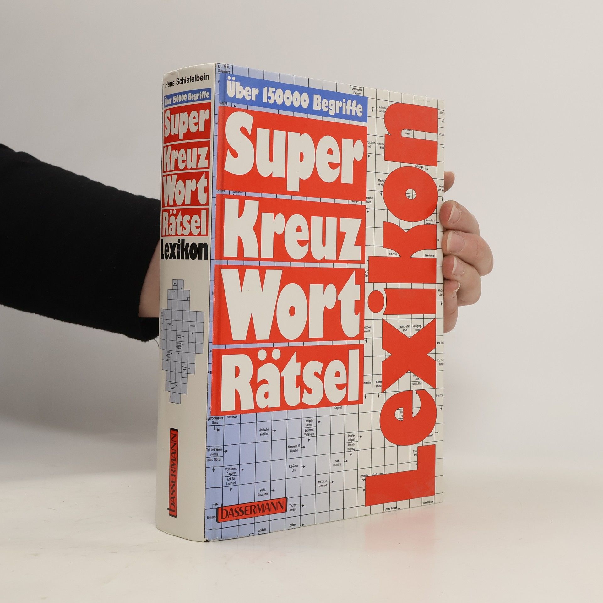 Hans Schiefelbein Super-Kreuz-Wort-Rätsel-Lexikon