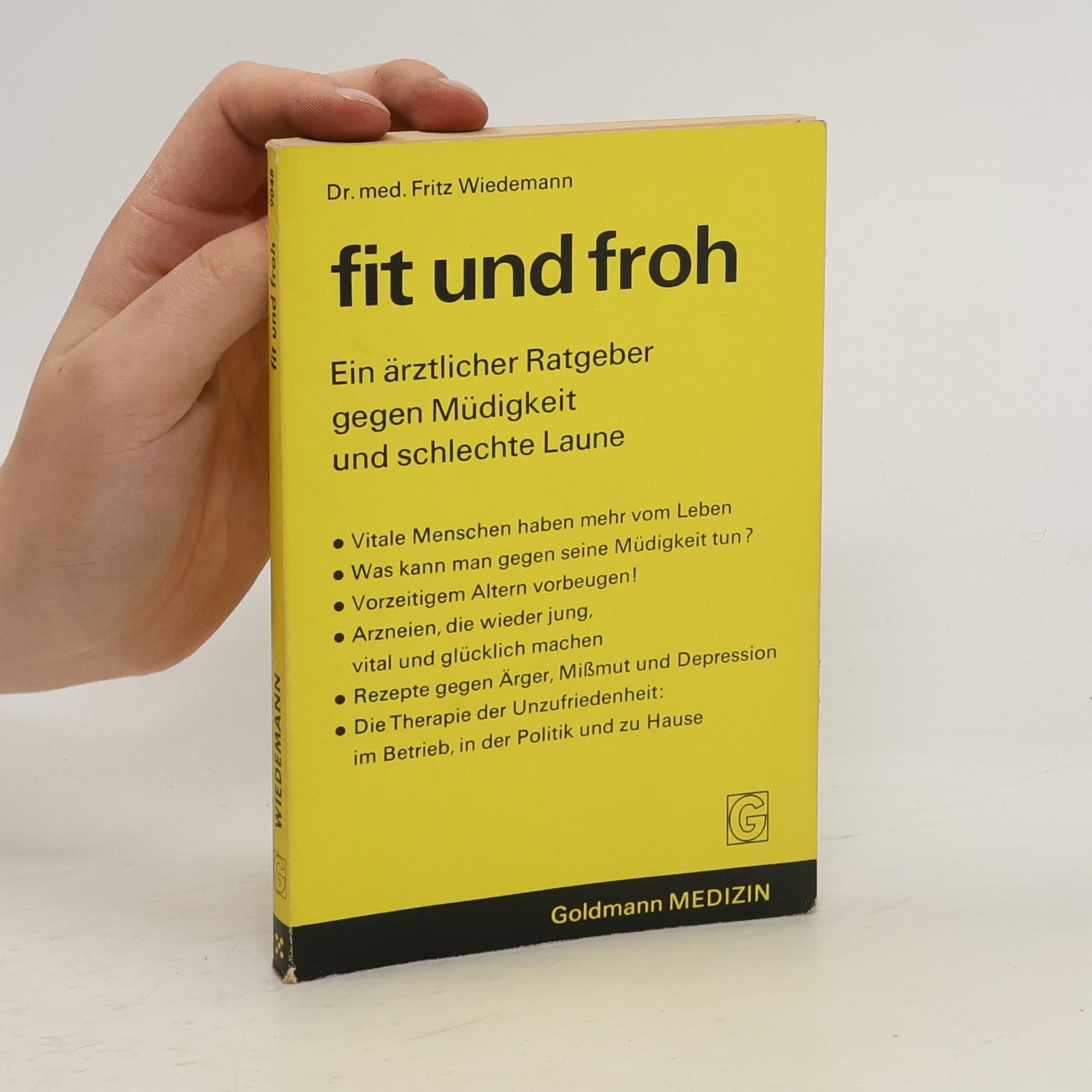 Fritz Wiedemann fit und froh