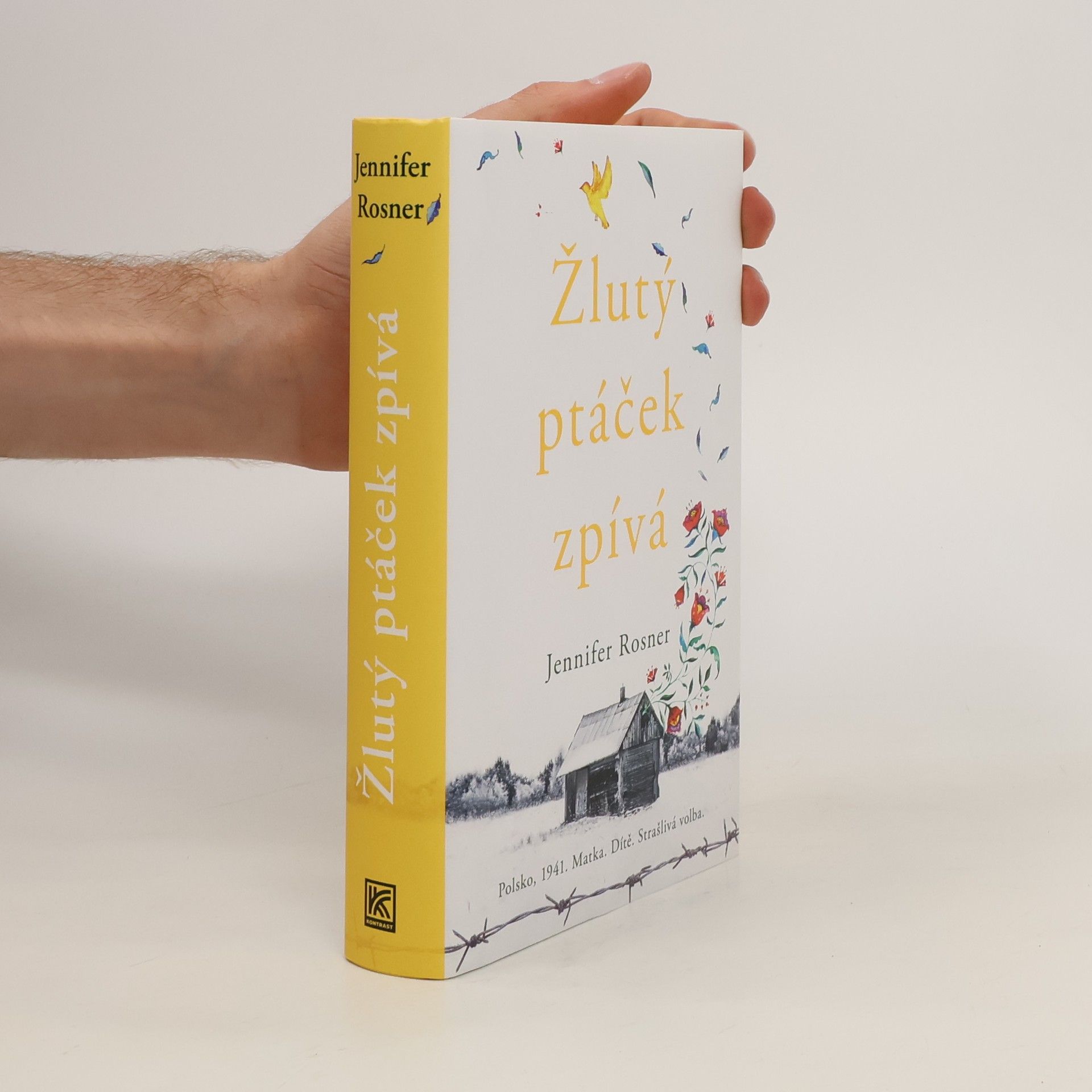 Žlutý ptáček zpívá