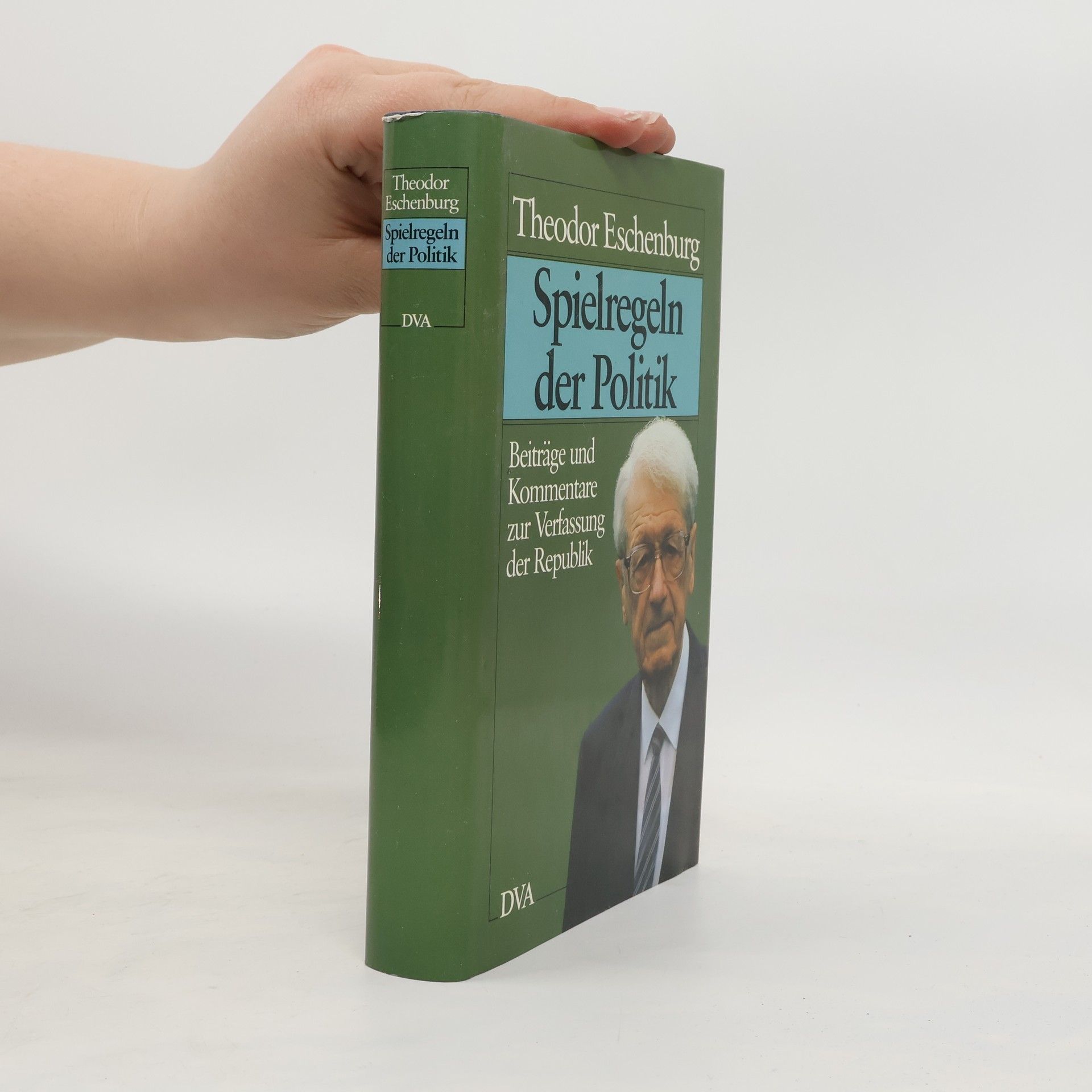 Theodor Eschenburg Spielregeln der Politik