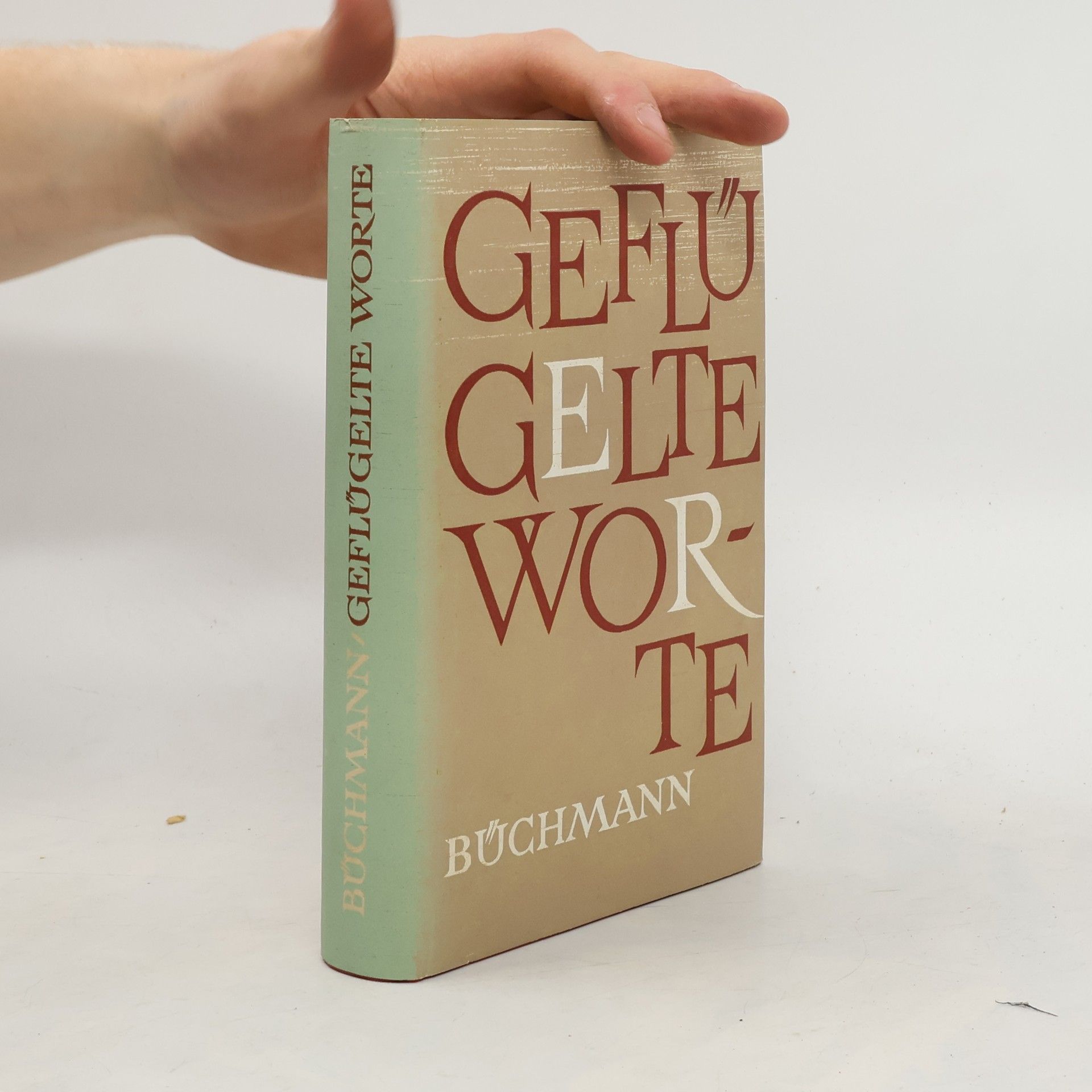 BUCHMANN Geflü Gelte Worte