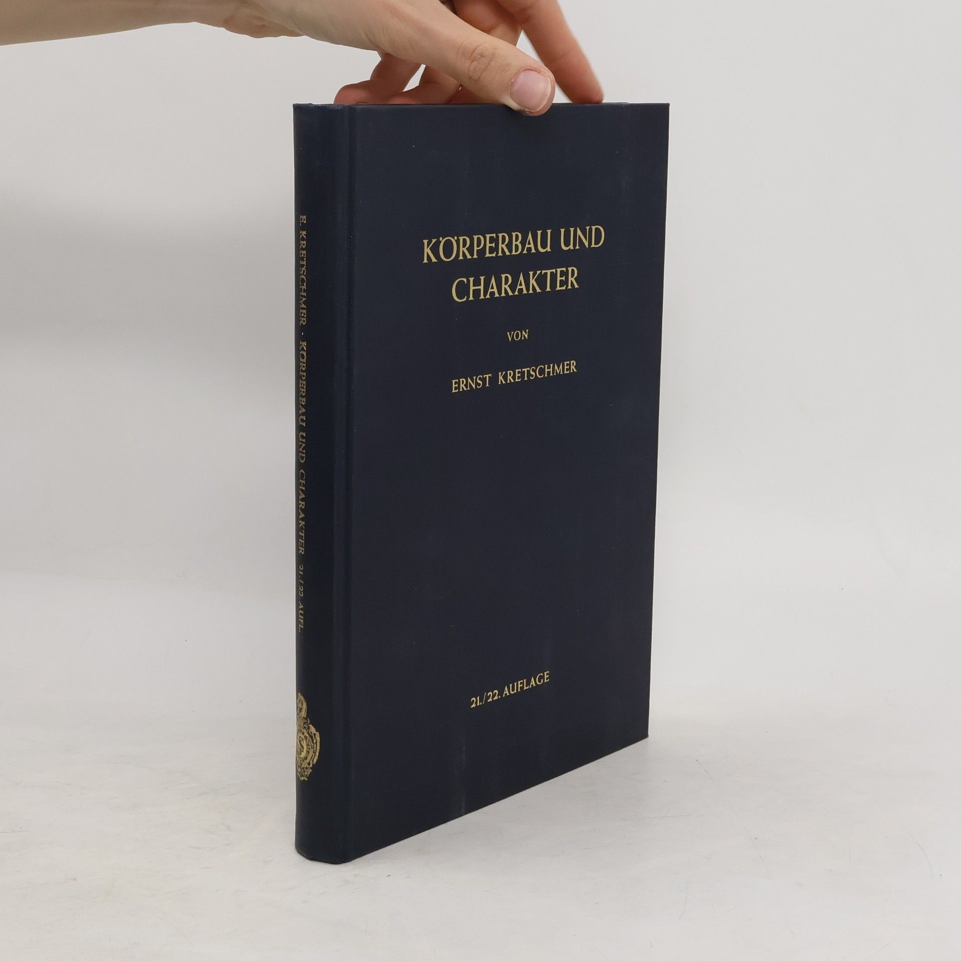 Ernst Kretschmer Körperbau und Charakter
