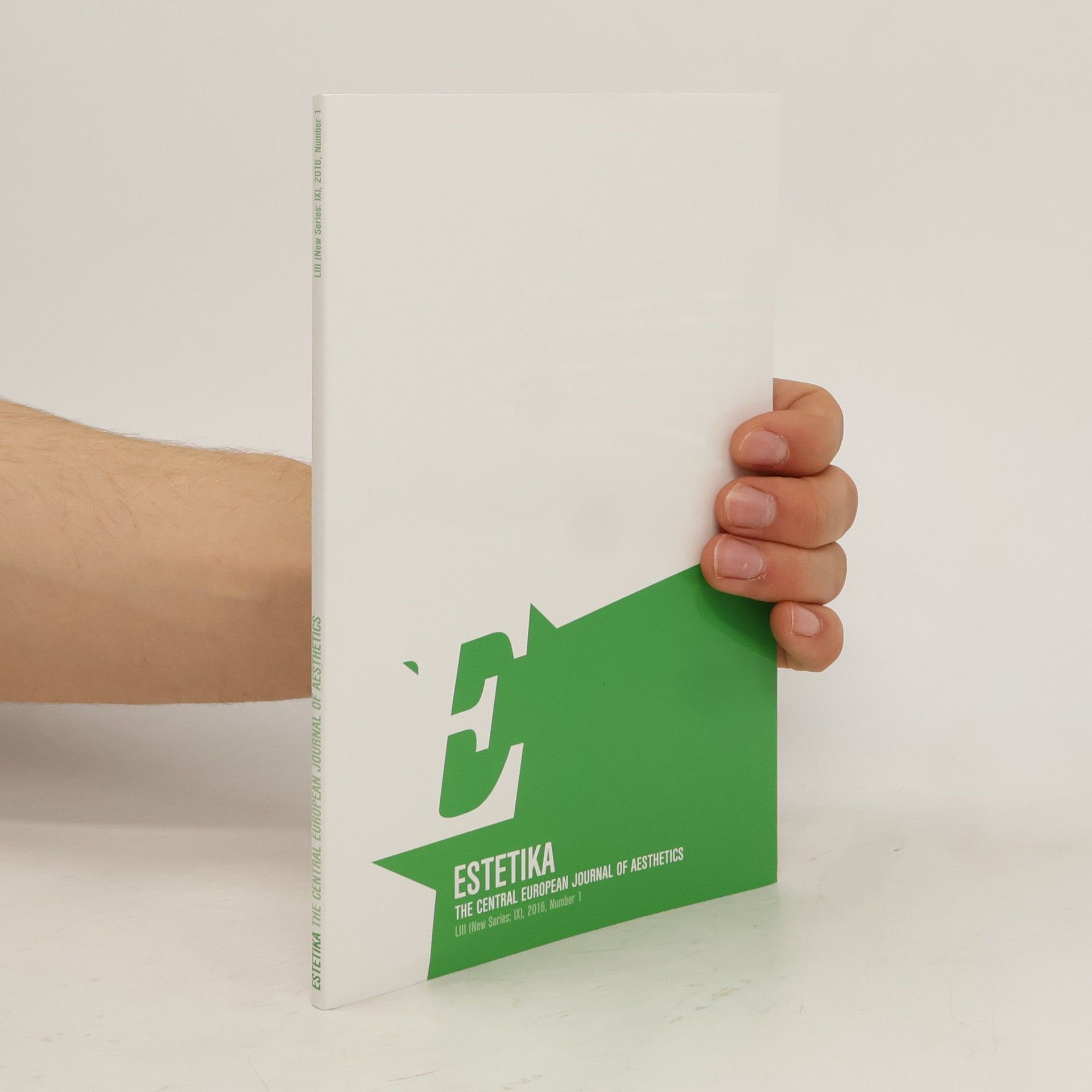 AA.VV. Estetika: The Central European Journal of Aesthetics. 1/2016