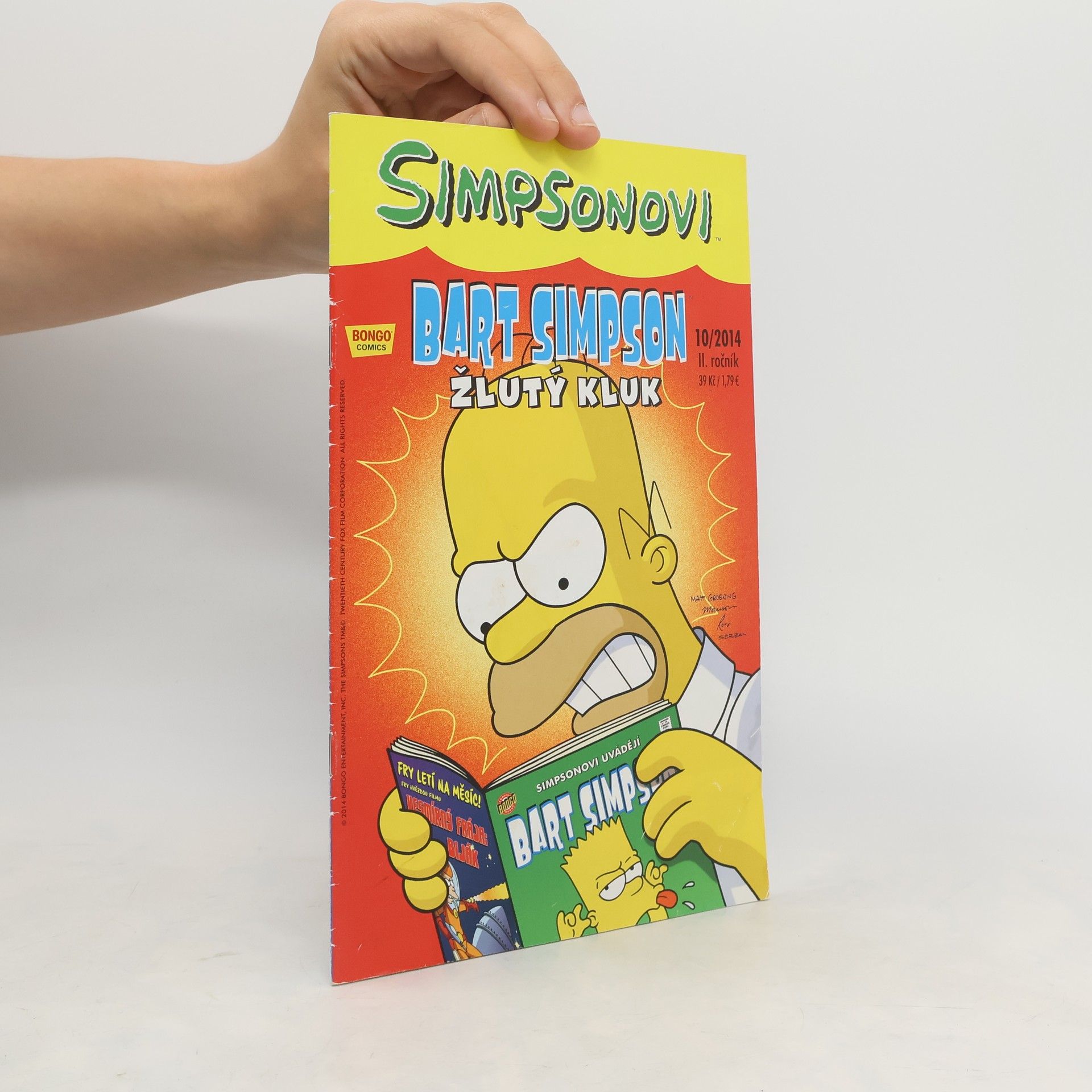 Collectif d'auteurs Simpsonovi: Bart Simpson- žlutý kluk 10/2014