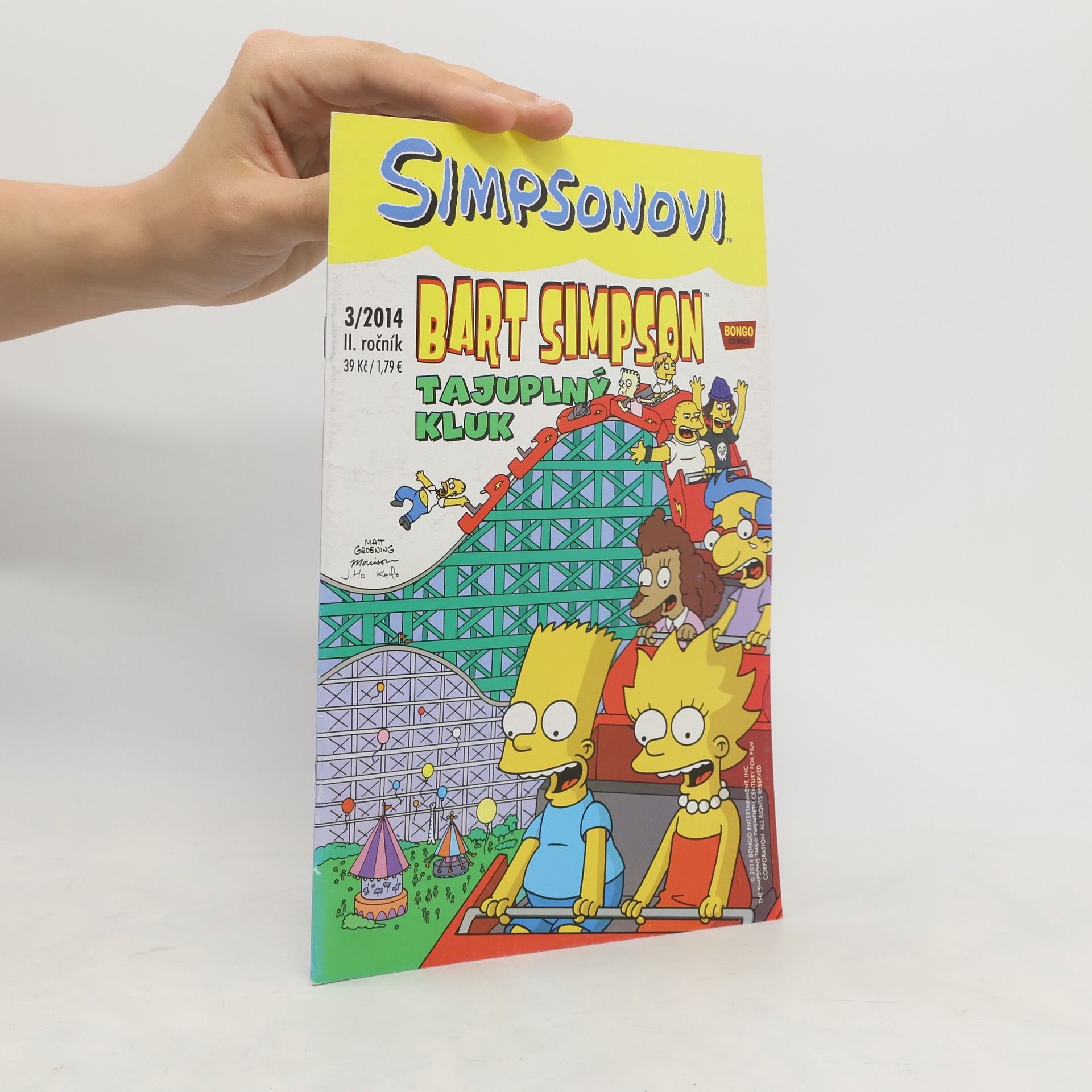 Matt Groening Simpsonovi - Bart Simpson 3/2014 - Tajuplný kluk