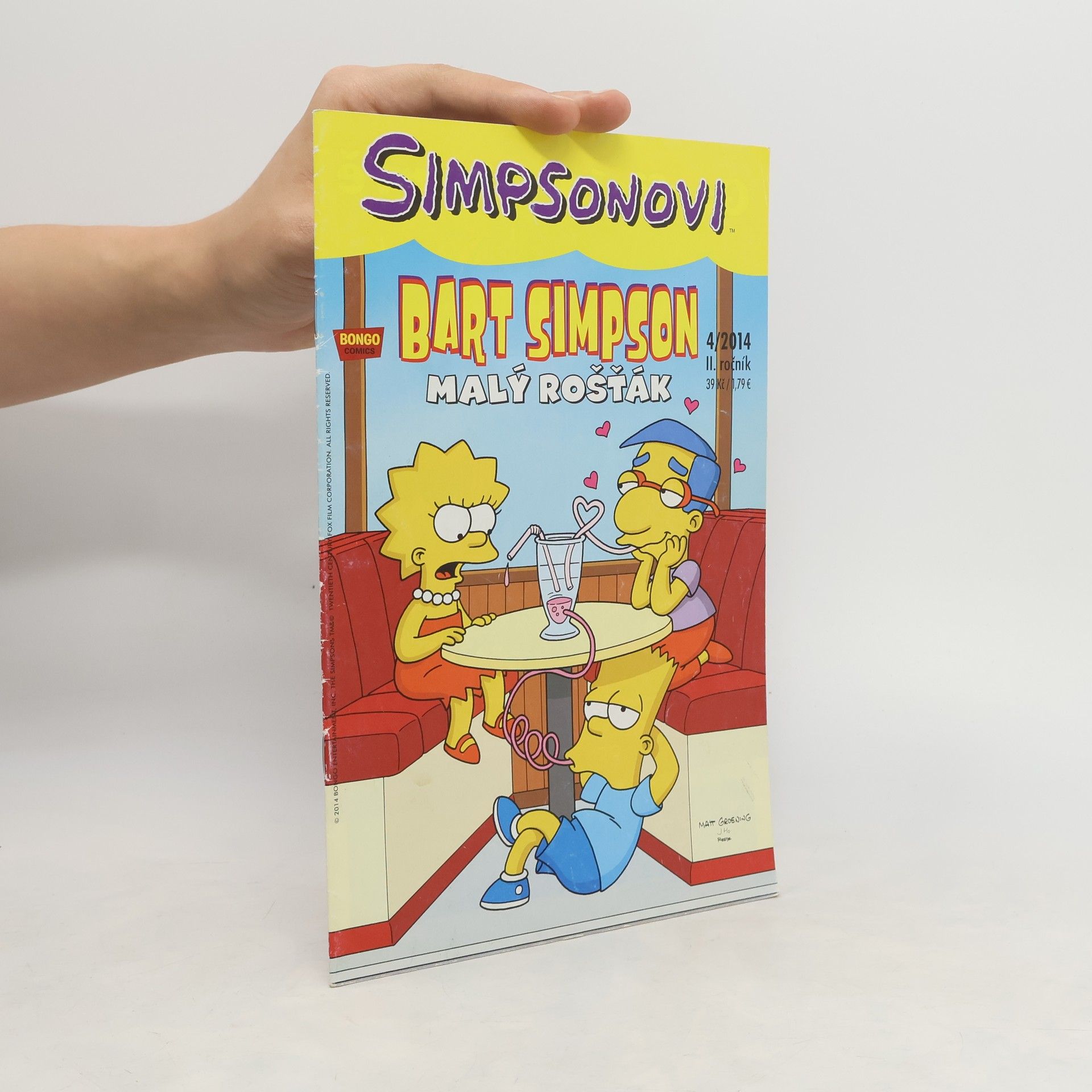 Autorenkollektiv Simpsonovi 4/2014. Bart Simpson. Malý Rošťák