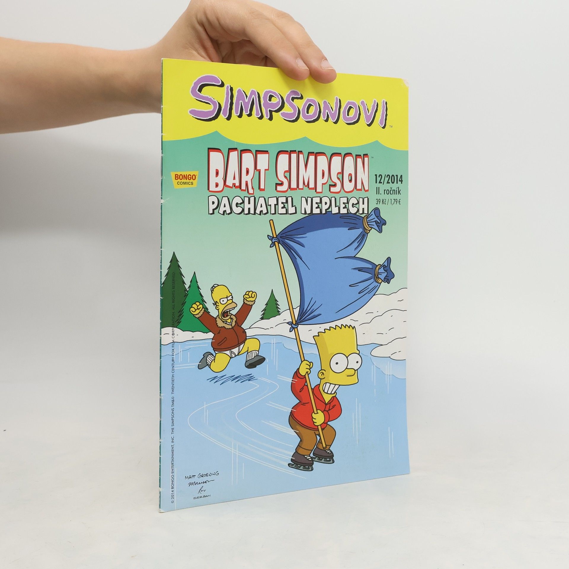 Matt Groening Simpsonovi - Bart Simpson pachatel neplech - Comics 12/2014