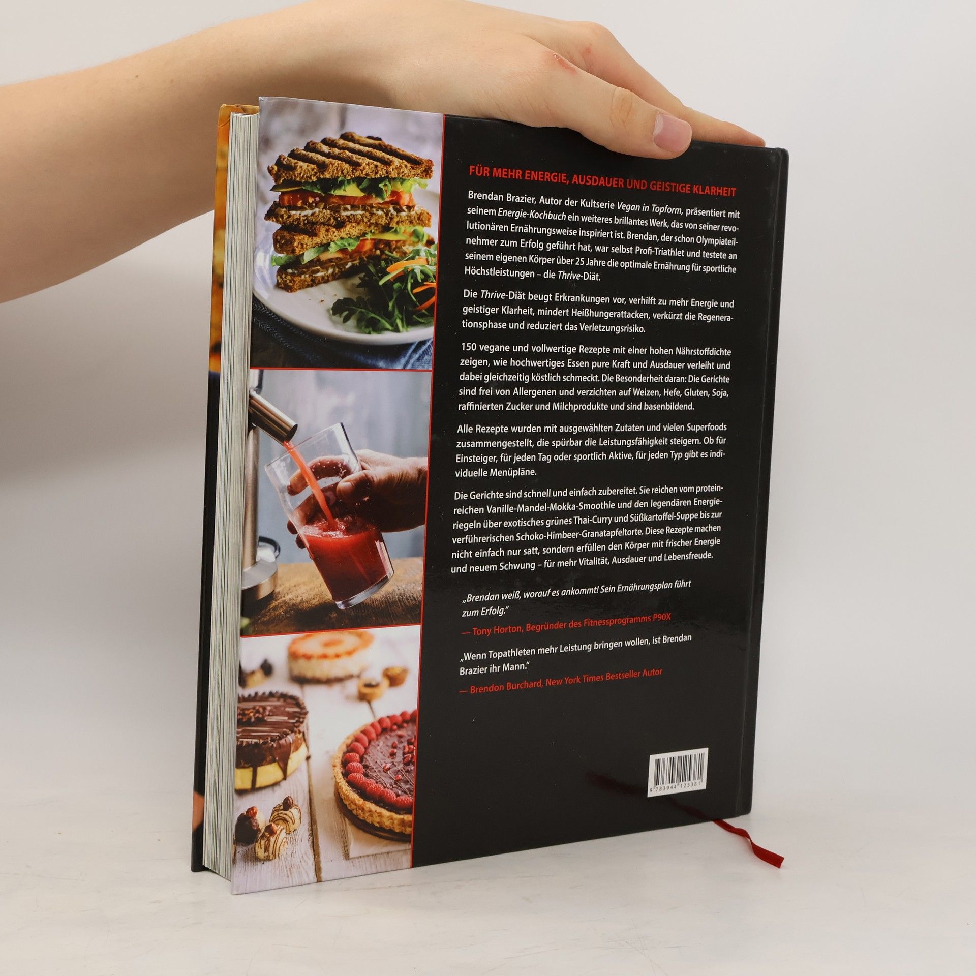Brendan Brazier Vegan in Topform. Das Energie-Kochbuch