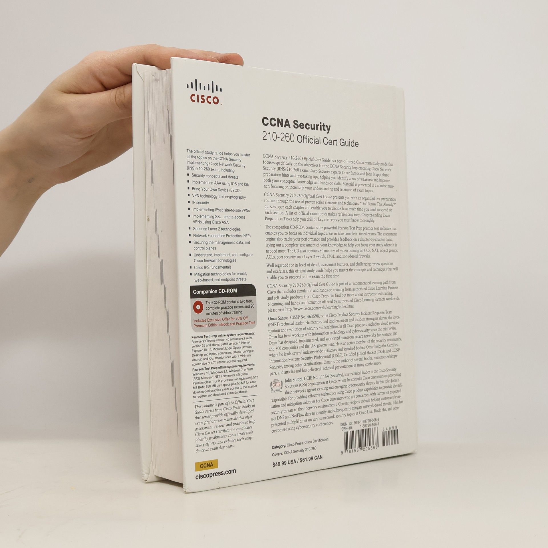 Omar Santos CCNA Security 210-260 Official Cert Guide