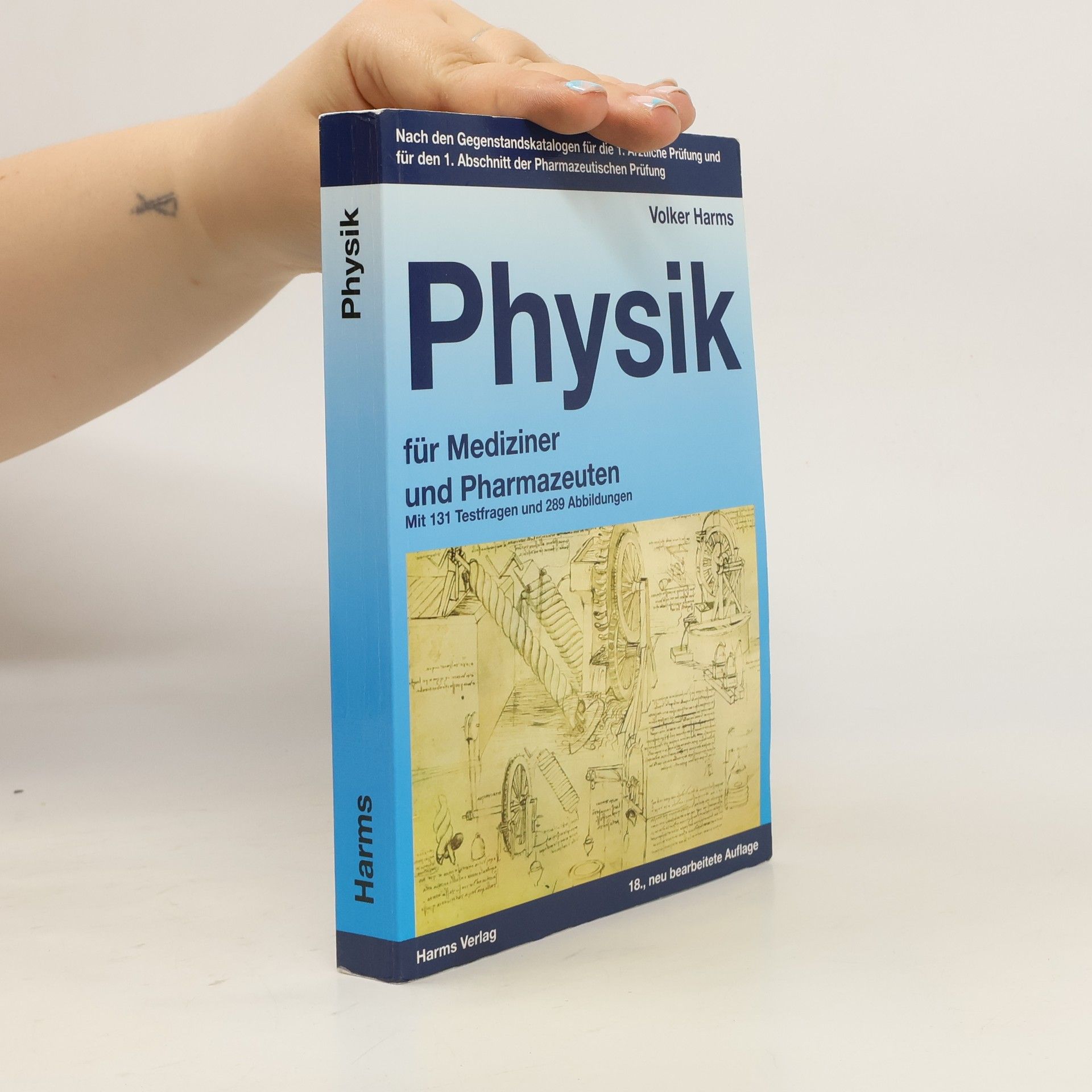 Volker Harms Übungsbuch Physik für Mediziner und Pharmazeuten