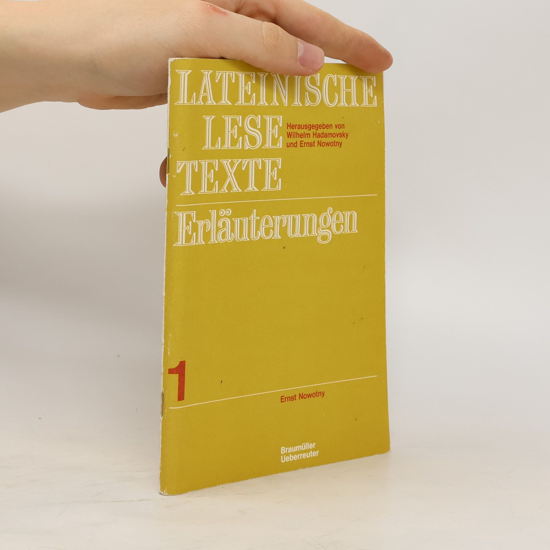 Ernst Nowotny Römische Philosophie 1