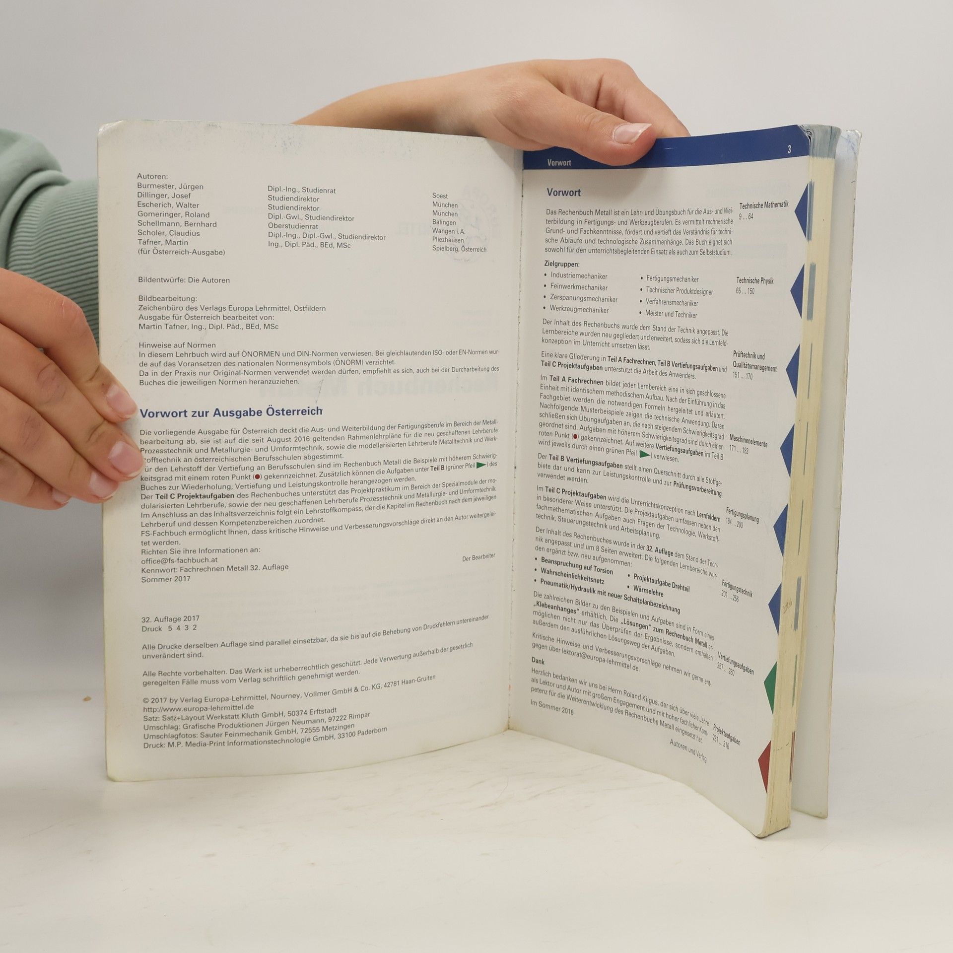 Various authors Rechenbuch Metall