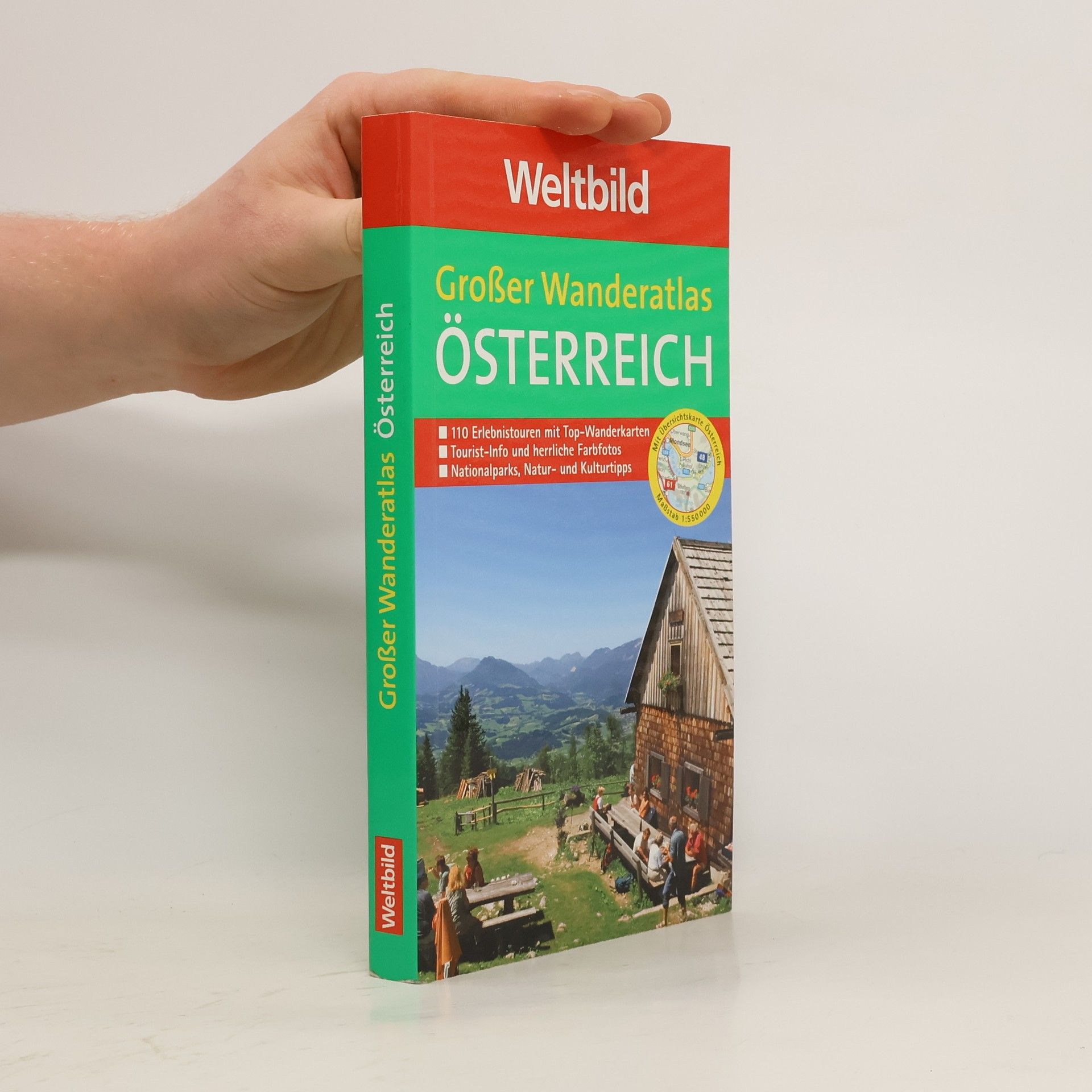 Auteurscollectief Großer Wanderatlas Österreich