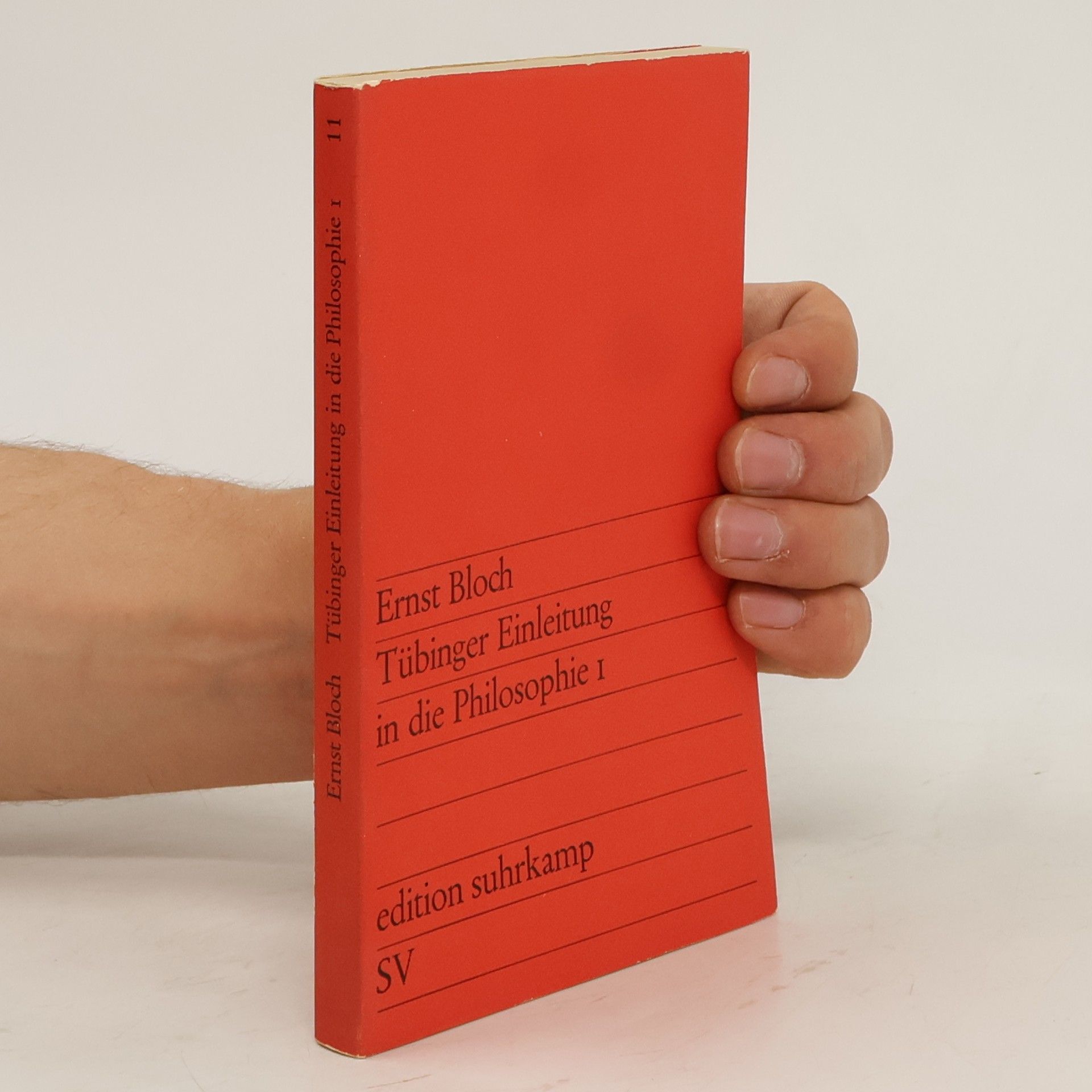 Ernst Bloch Tübinger Einleitung in die Philosophie I.