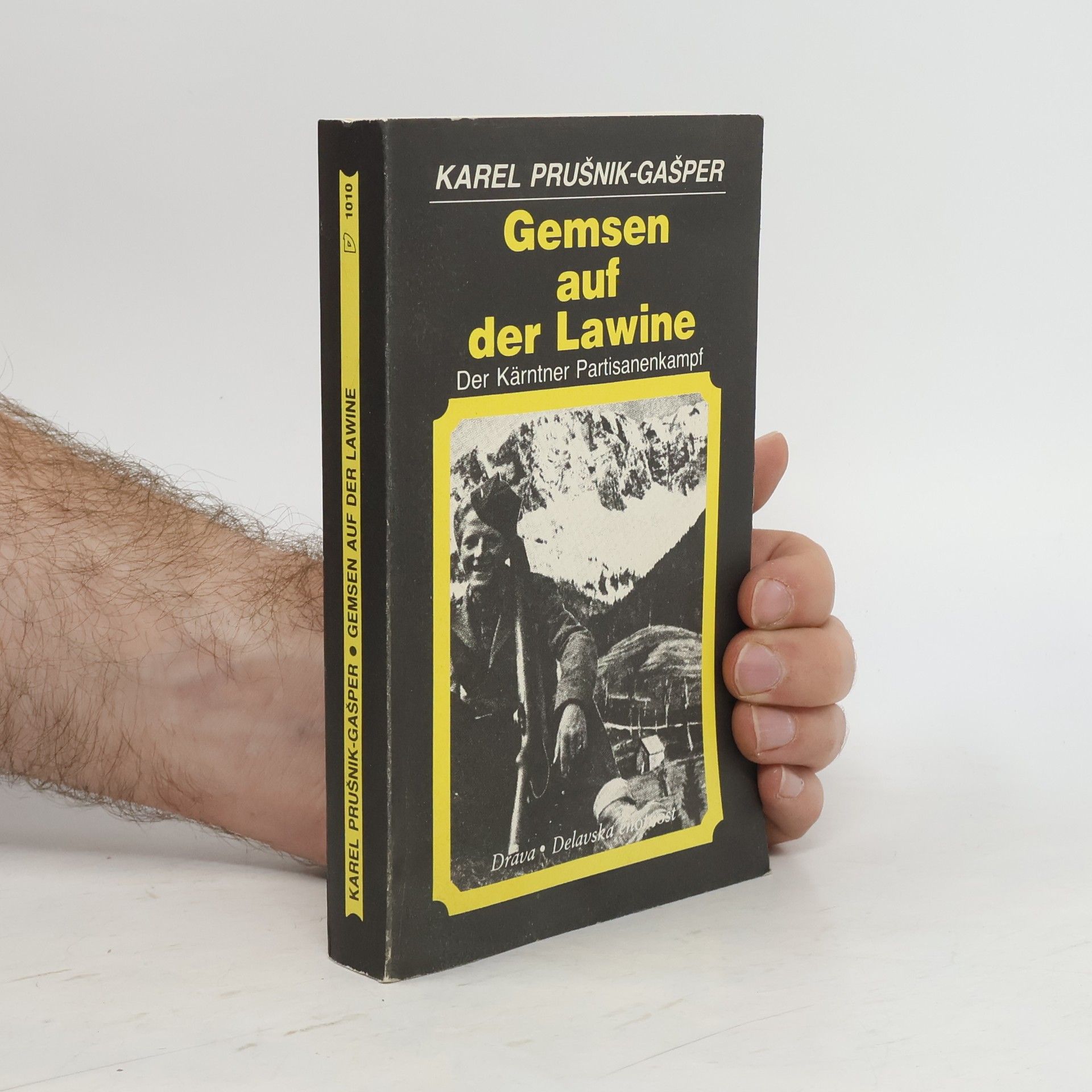 Karel Prušnik-Gašper Gemsen auf der Lawine